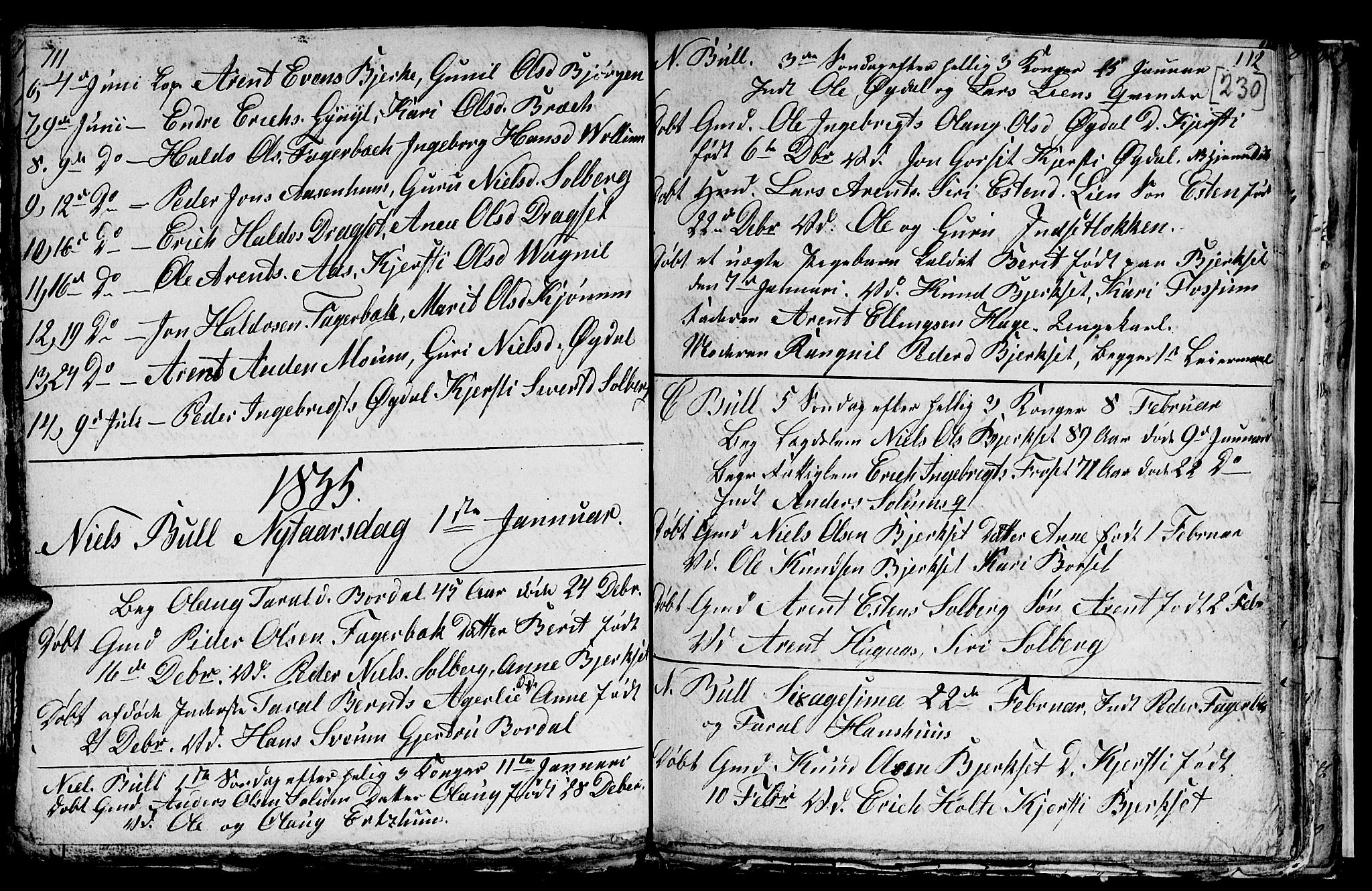 Ministerialprotokoller, klokkerbøker og fødselsregistre - Sør-Trøndelag, SAT/A-1456/689/L1042: Parish register (copy) no. 689C01, 1812-1841, p. 229-230
