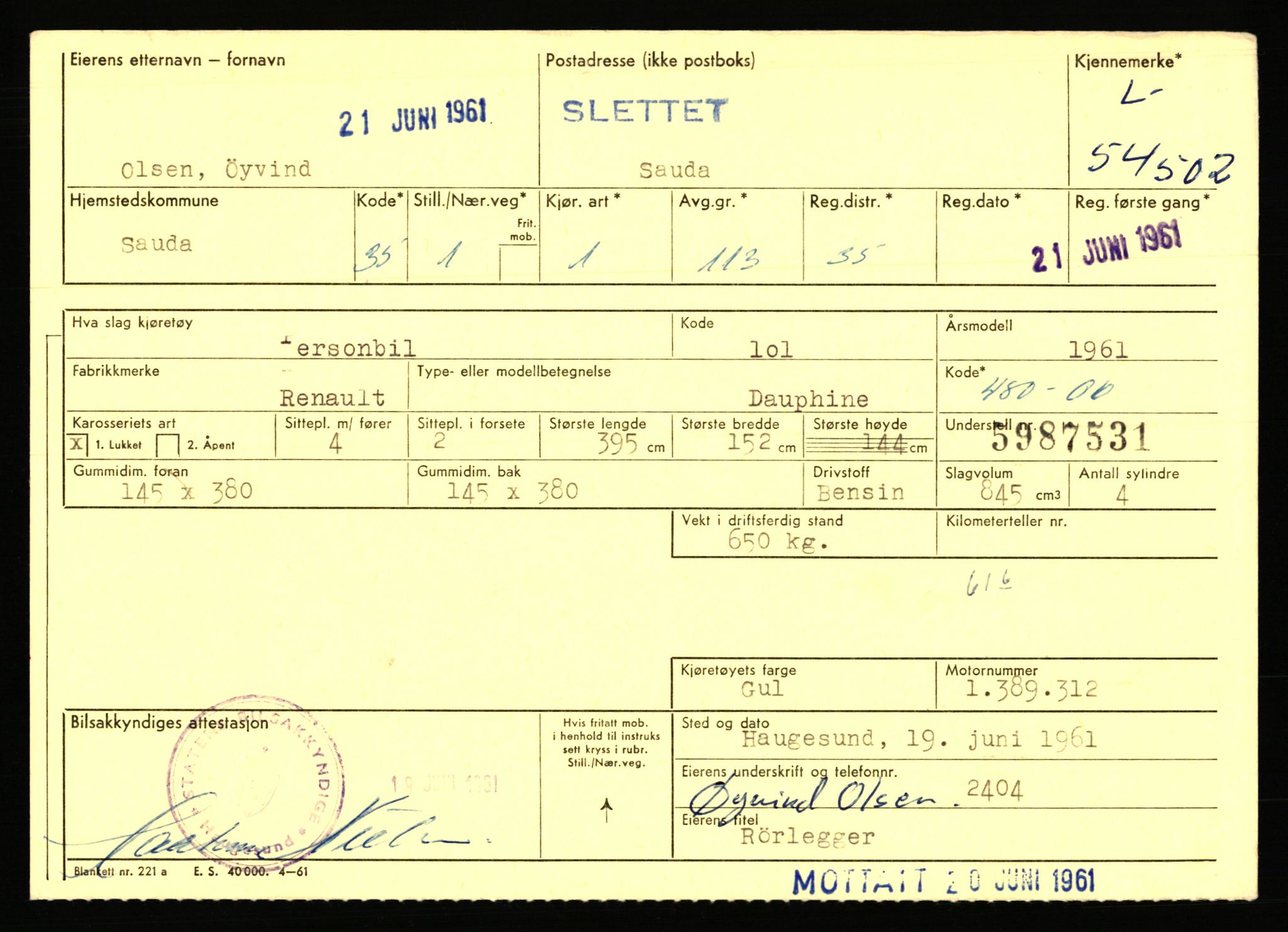 Stavanger trafikkstasjon, AV/SAST-A-101942/0/F/L0054: L-54200 - L-55699, 1930-1971, p. 633