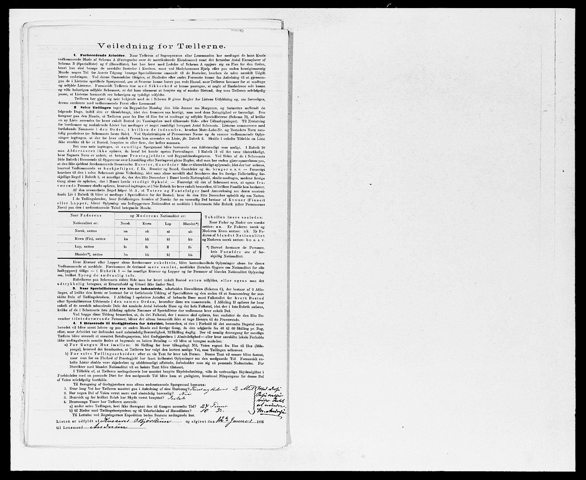 SAB, 1875 census for 1422P Lærdal, 1875, p. 18