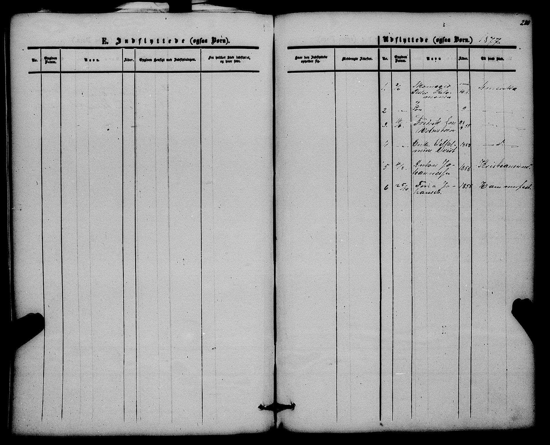 Alta sokneprestkontor, SATØ/S-1338/H/Ha/L0001.kirke: Parish register (official) no. 1, 1858-1878, p. 280