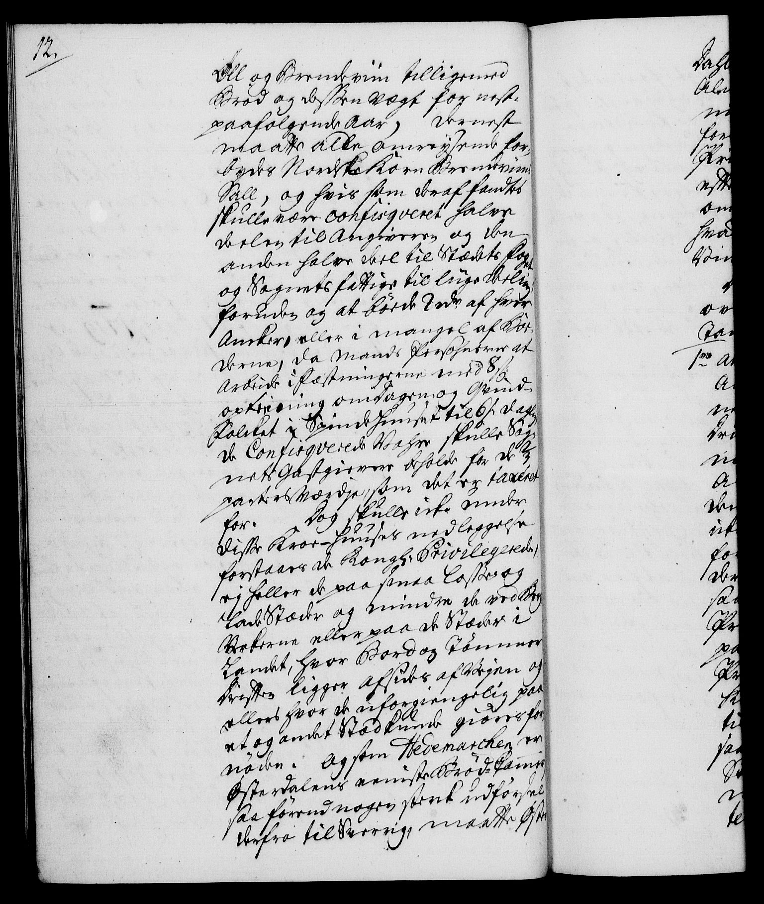 Rentekammeret, Kammerkanselliet, RA/EA-3111/G/Gh/Gha/L0021: Norsk ekstraktmemorialprotokoll (merket RK 53.66), 1739, p. 12