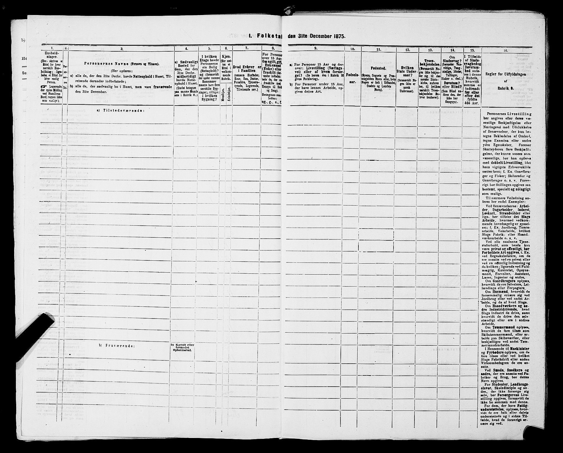 SAST, 1875 census for 1134P Suldal, 1875, p. 5