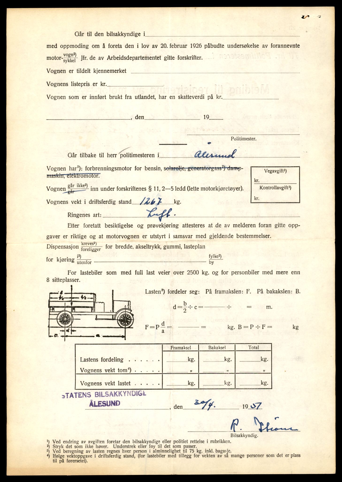 Møre og Romsdal vegkontor - Ålesund trafikkstasjon, AV/SAT-A-4099/F/Fe/L0007: Registreringskort for kjøretøy T 651 - T 746, 1927-1998, p. 2960