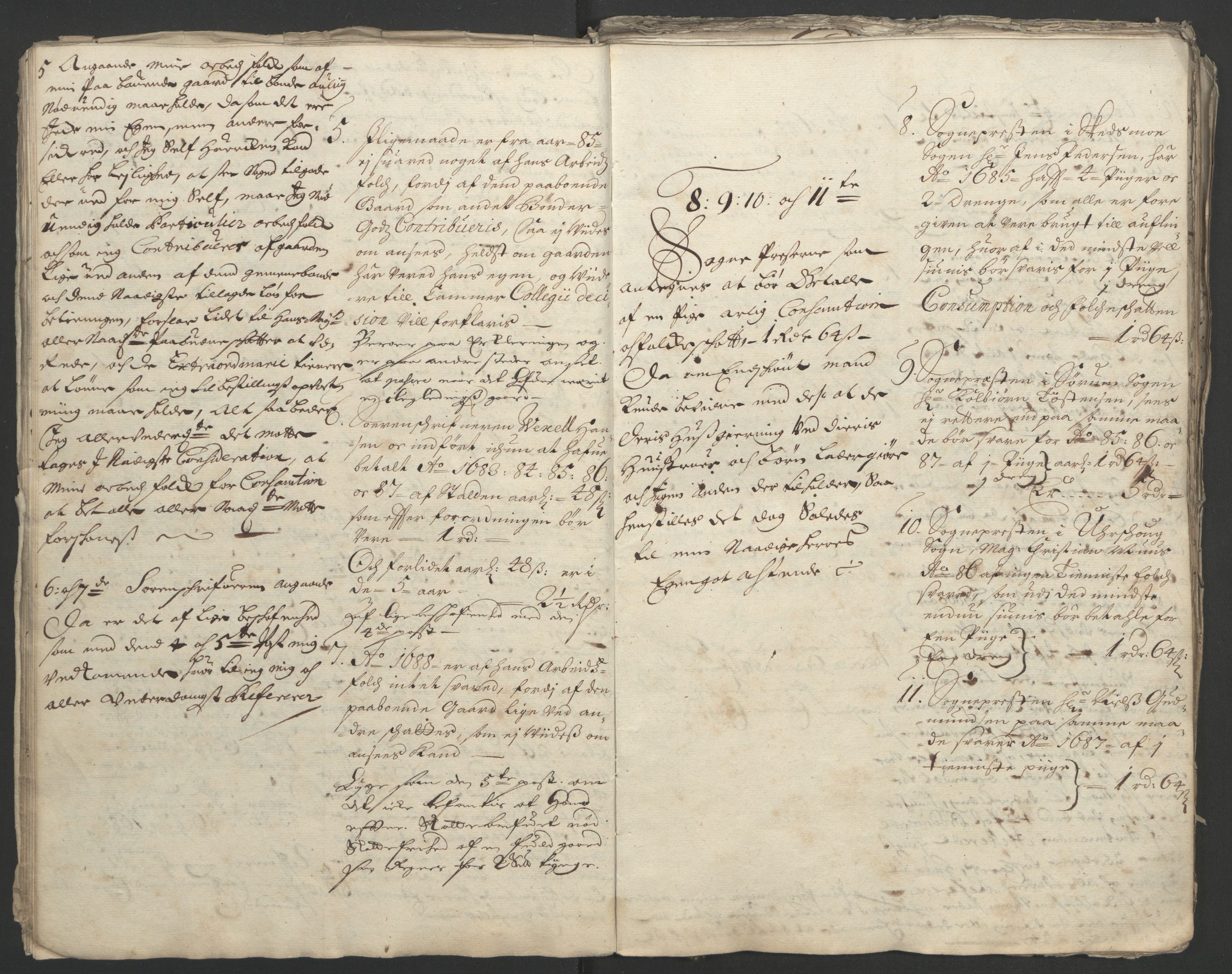 Rentekammeret inntil 1814, Reviderte regnskaper, Fogderegnskap, AV/RA-EA-4092/R11/L0576: Fogderegnskap Nedre Romerike, 1682-1691, p. 68