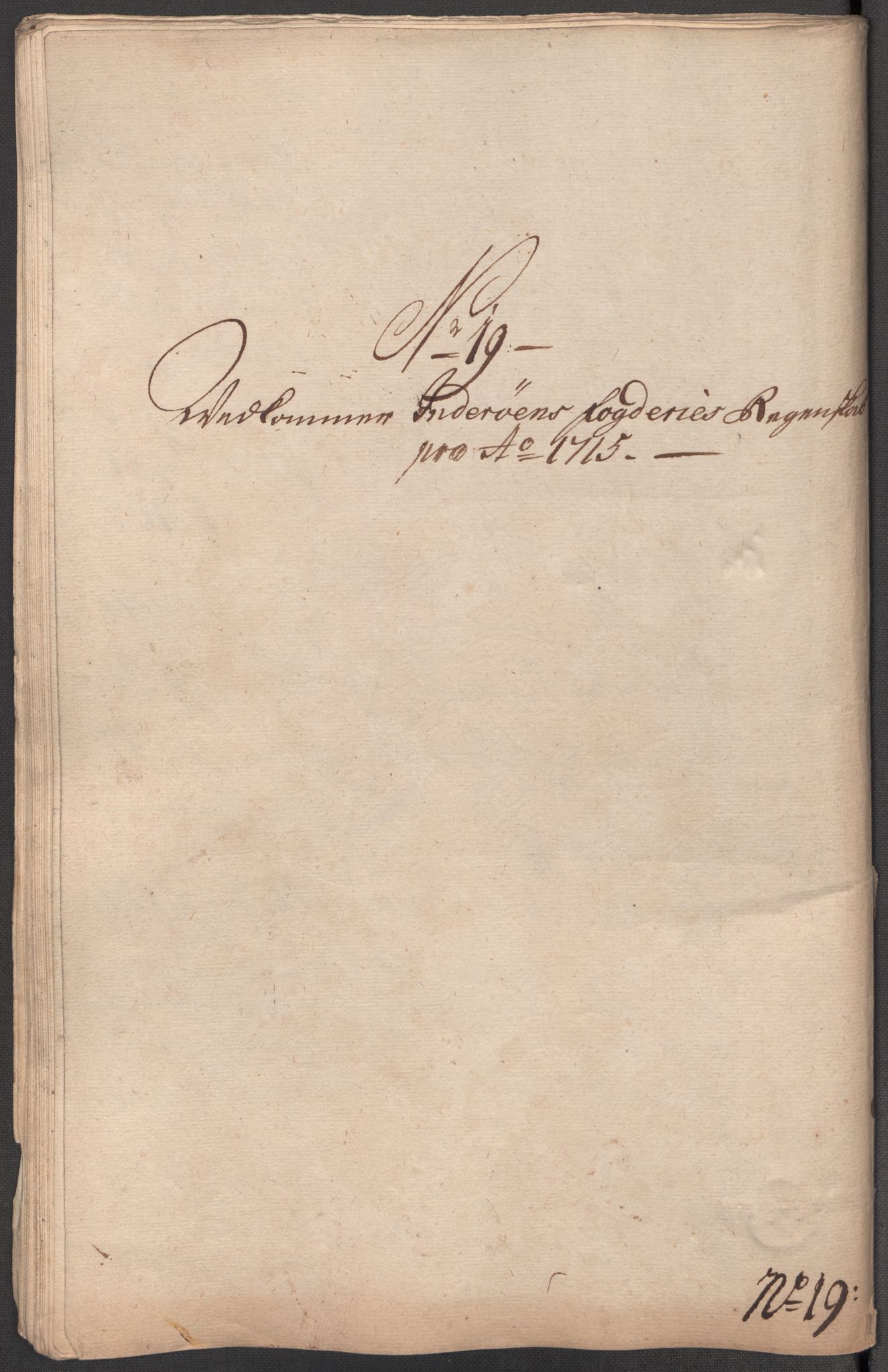 Rentekammeret inntil 1814, Reviderte regnskaper, Fogderegnskap, RA/EA-4092/R63/L4323: Fogderegnskap Inderøy, 1715, p. 254