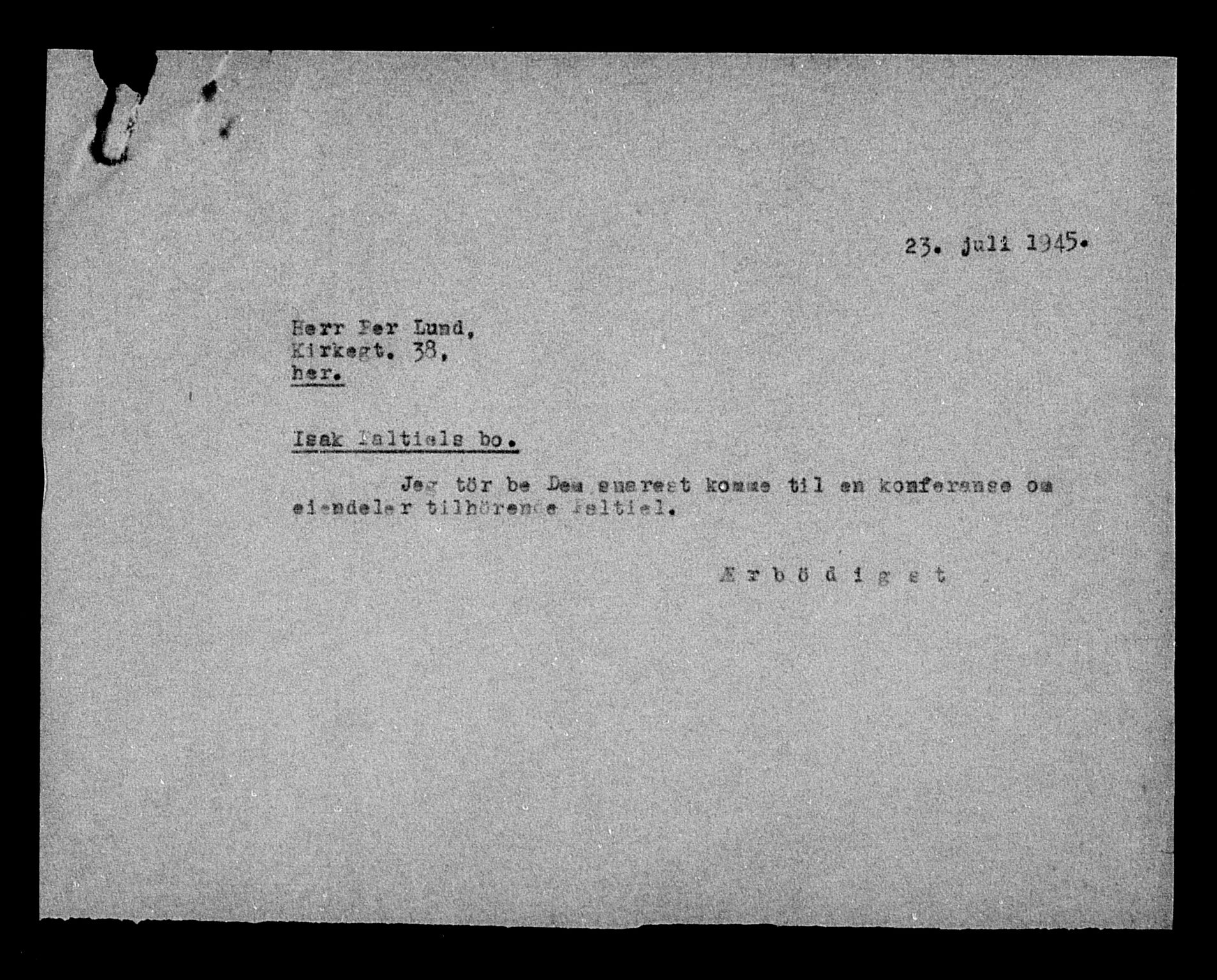 Justisdepartementet, Tilbakeføringskontoret for inndratte formuer, AV/RA-S-1564/H/Hc/Hcb/L0915: --, 1945-1947, p. 100