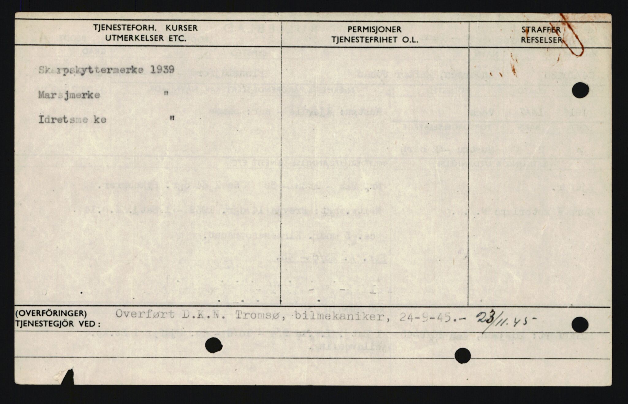 Forsvaret, Sør-Hålogaland landforsvar, AV/RA-RAFA-2552/P/Pa/L0302: Personellmapper for slettet personell, yrkesbefal og vernepliktig befal, født 1913-1916, 1932-1976, p. 411