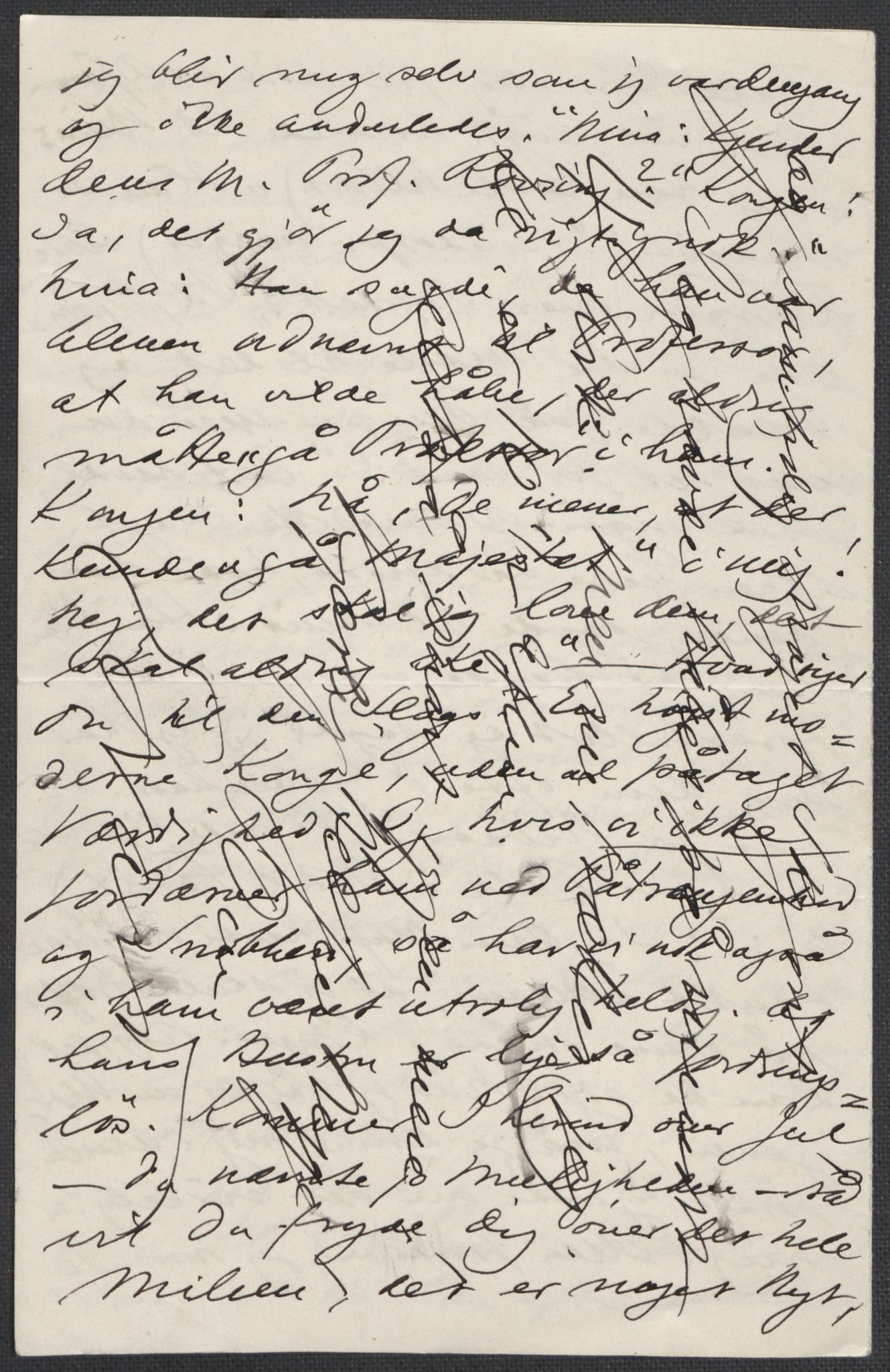 Beyer, Frants, RA/PA-0132/F/L0001: Brev fra Edvard Grieg til Frantz Beyer og "En del optegnelser som kan tjene til kommentar til brevene" av Marie Beyer, 1872-1907, p. 828