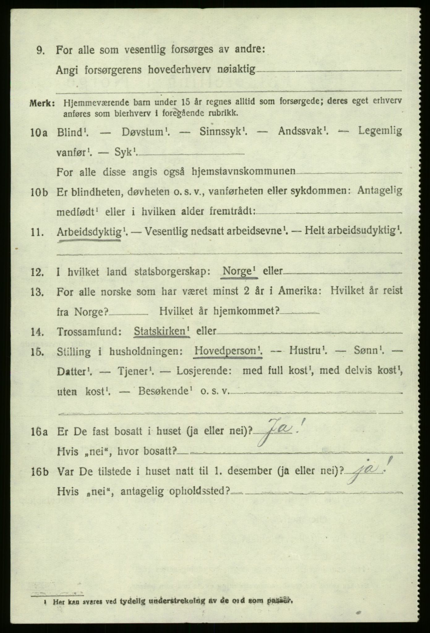 SAB, 1920 census for Fjaler, 1920, p. 3770