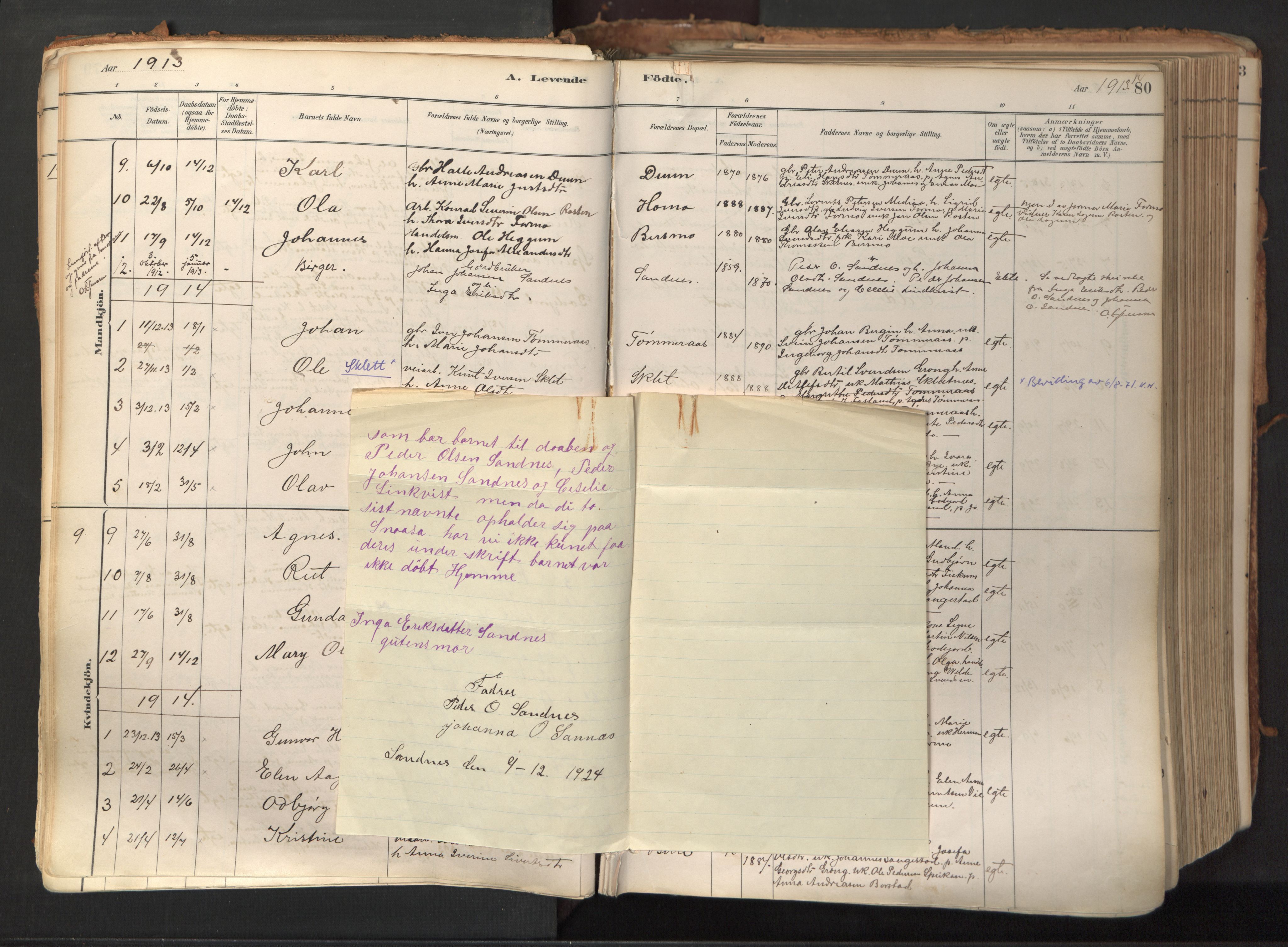 Ministerialprotokoller, klokkerbøker og fødselsregistre - Nord-Trøndelag, SAT/A-1458/758/L0519: Parish register (official) no. 758A04, 1880-1926, p. 80