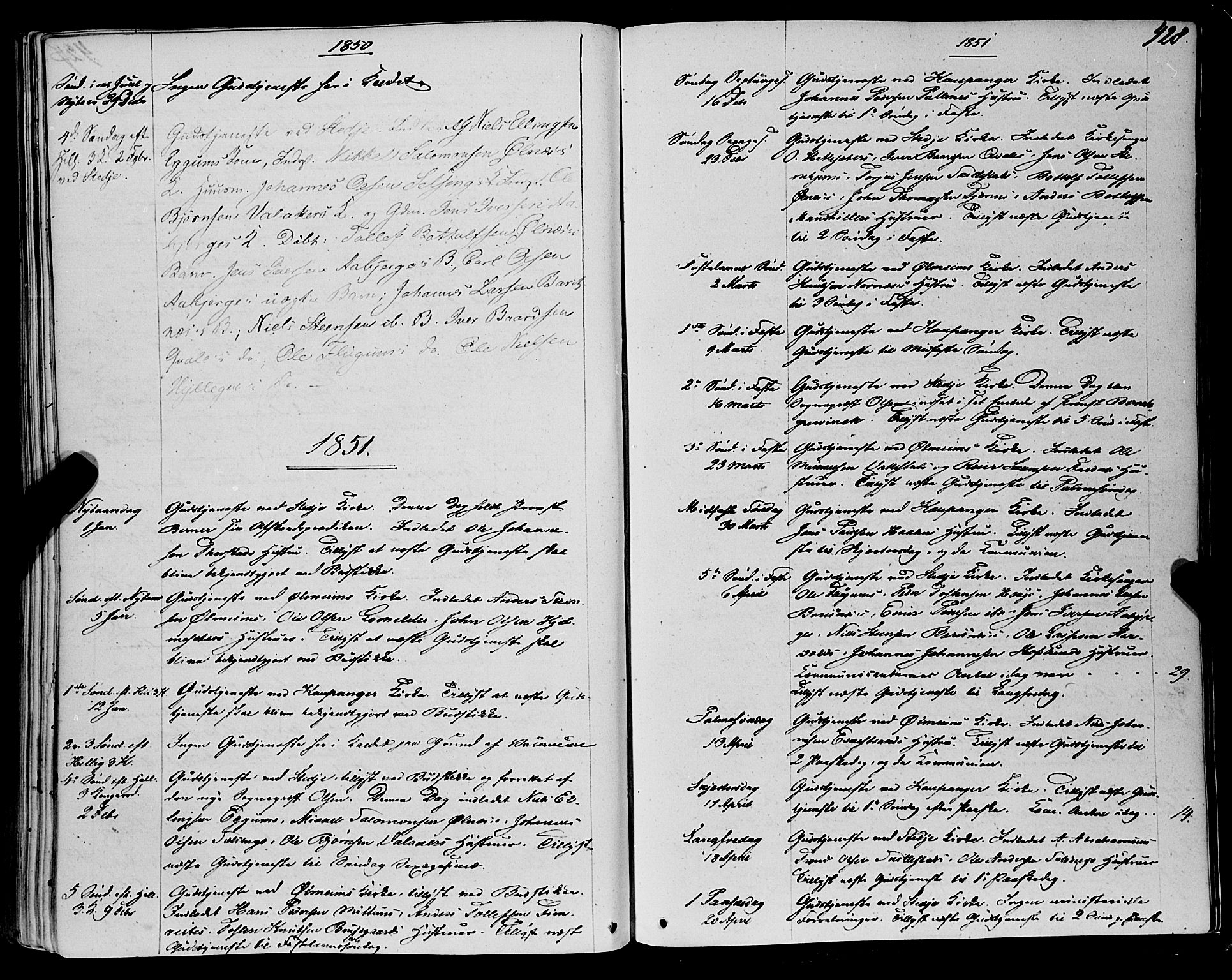 Sogndal sokneprestembete, SAB/A-81301/H/Haa/Haaa/L0012II: Parish register (official) no. A 12II, 1847-1877, p. 428