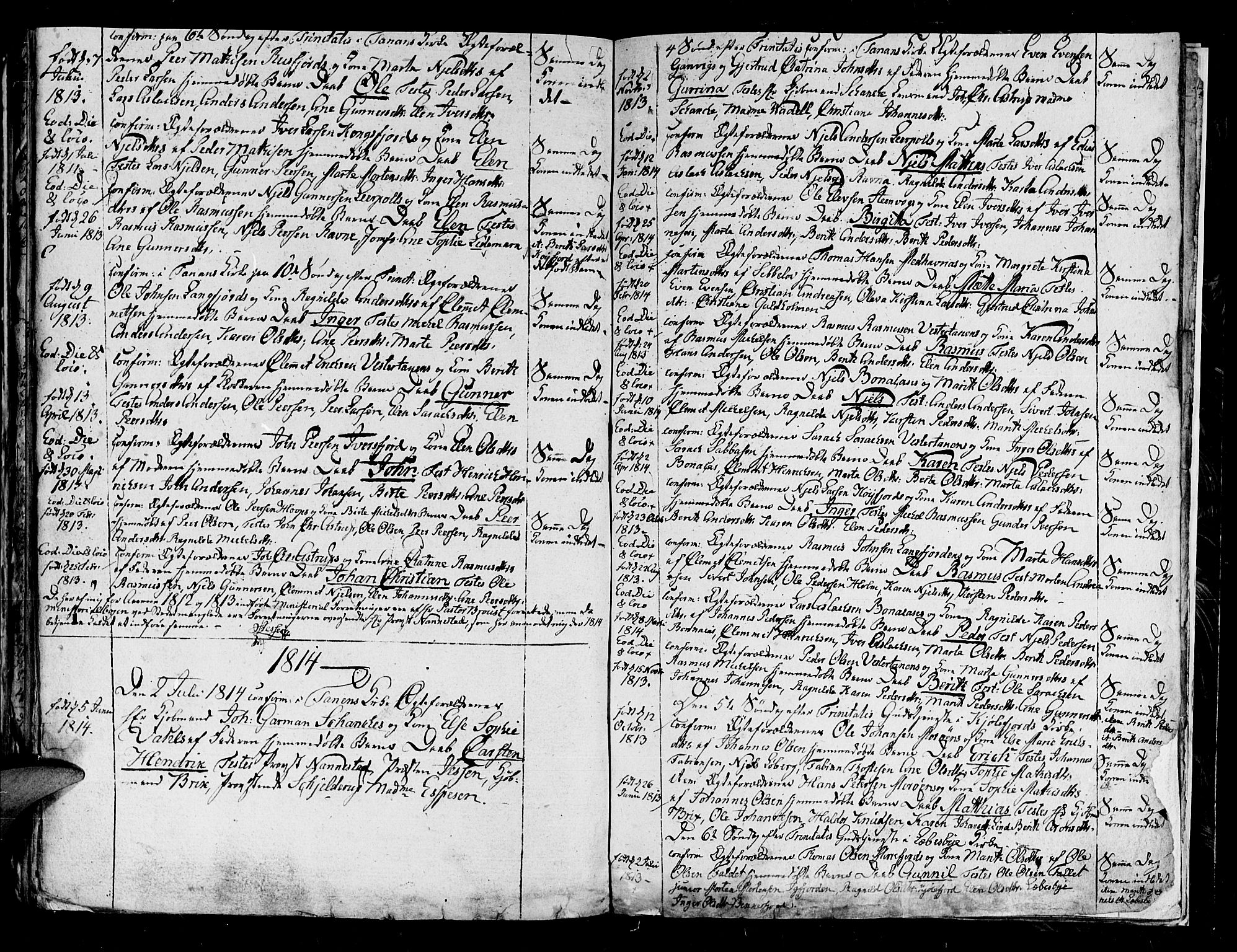 Lebesby sokneprestkontor, SATØ/S-1353/H/Ha/L0001kirke: Parish register (official) no. 1, 1751-1816, p. 199s