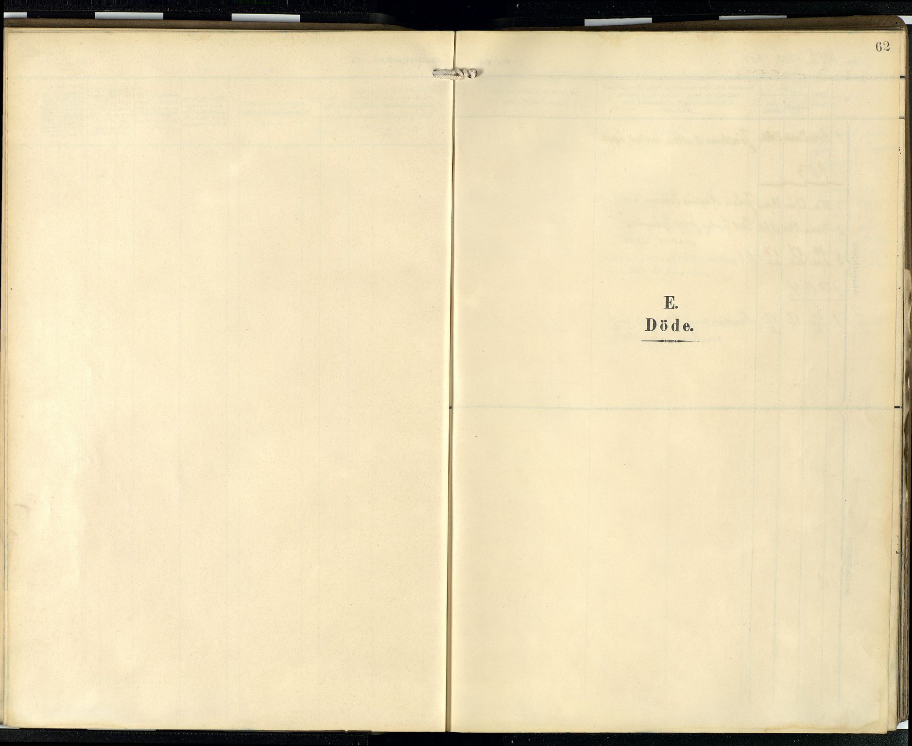 Den norske sjømannsmisjon i utlandet/Skotske havner (Leith, Glasgow), SAB/SAB/PA-0100/H/Ha/Hab/L0001: Parish register (official) no. A 1, 1902-1931, p. 61b-62a