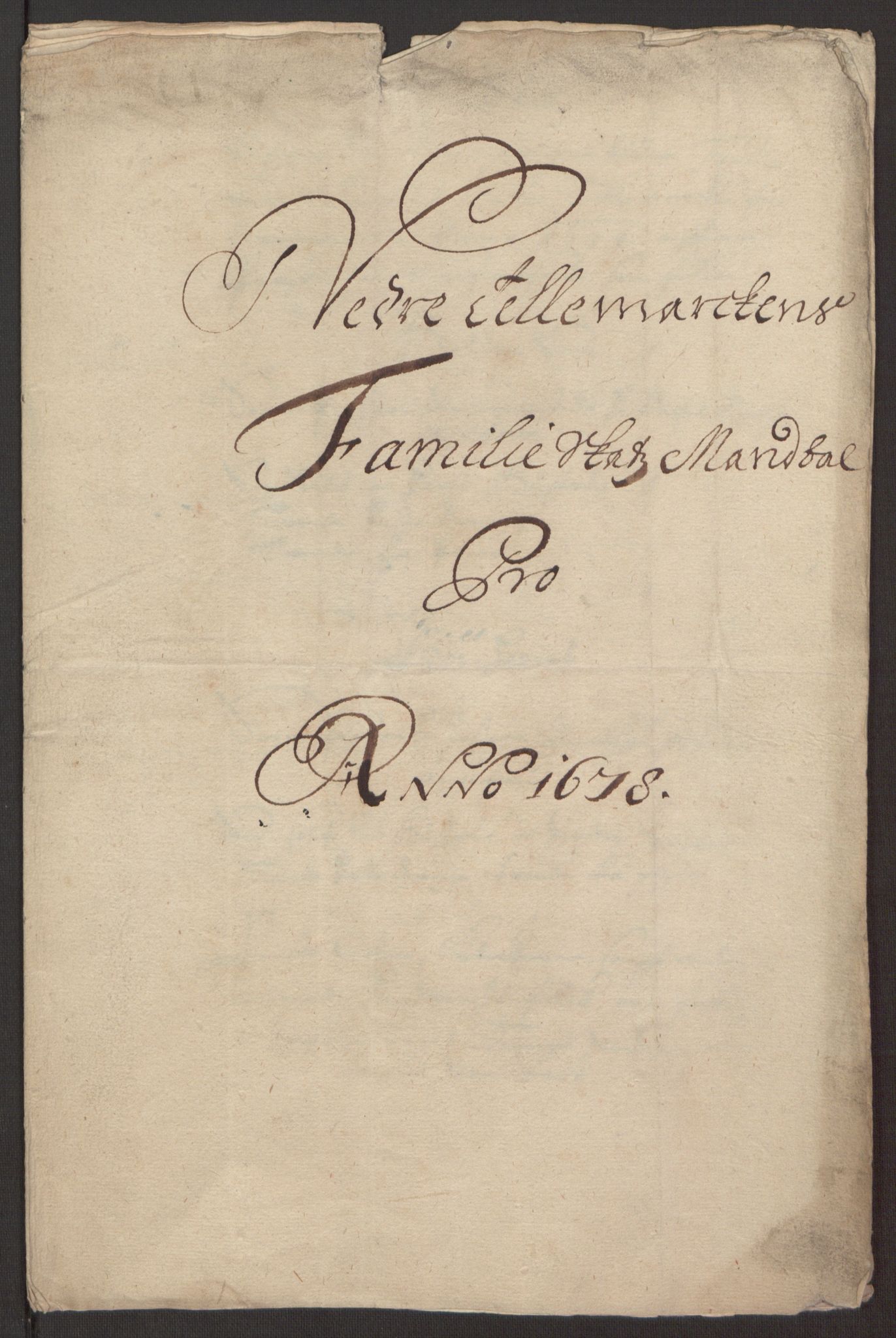 Rentekammeret inntil 1814, Reviderte regnskaper, Fogderegnskap, RA/EA-4092/R35/L2069: Fogderegnskap Øvre og Nedre Telemark, 1678, p. 235