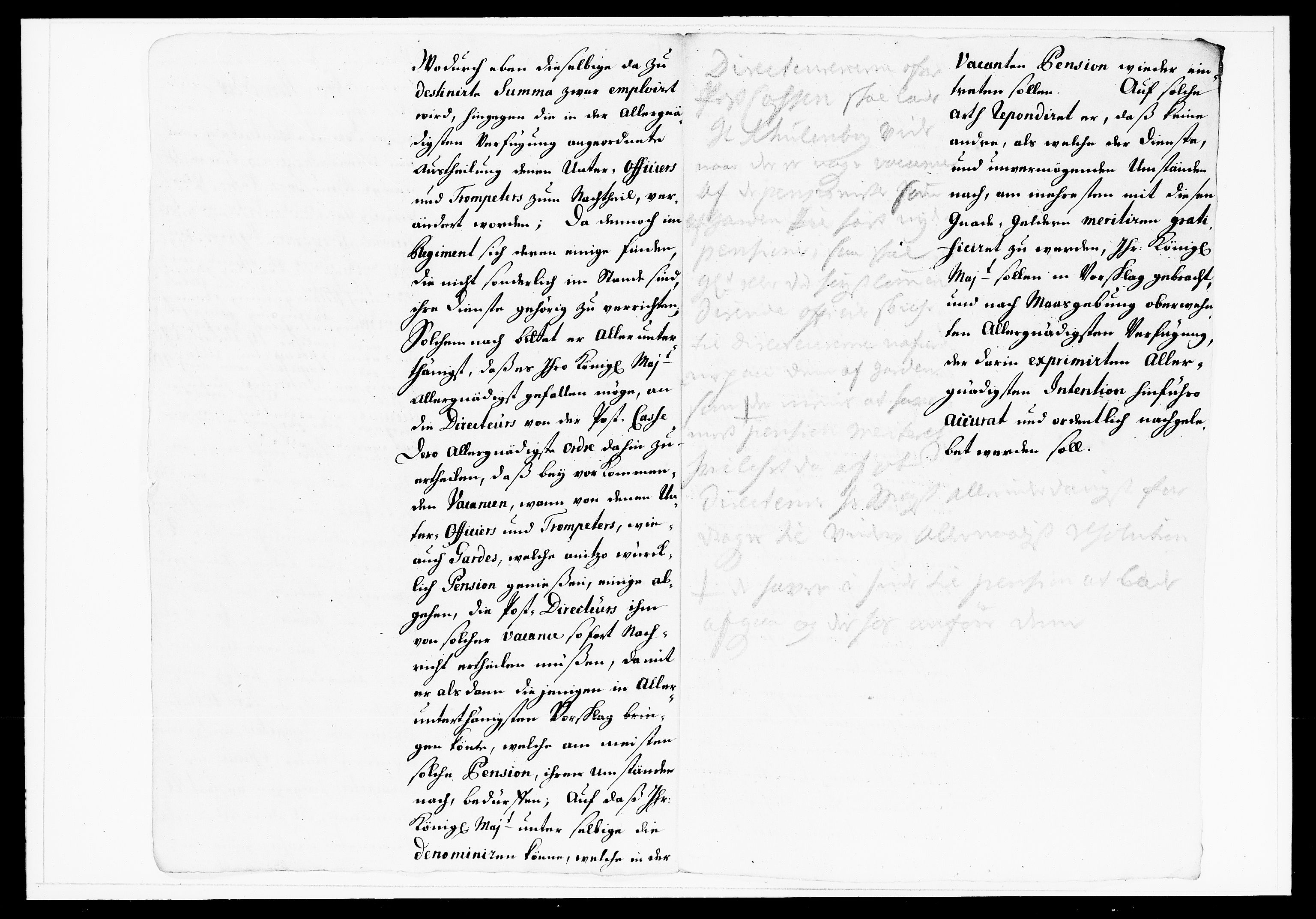 Krigskollegiet, Krigskancelliet, DRA/A-0006/-/1143-1150: Refererede sager, 1738, p. 15