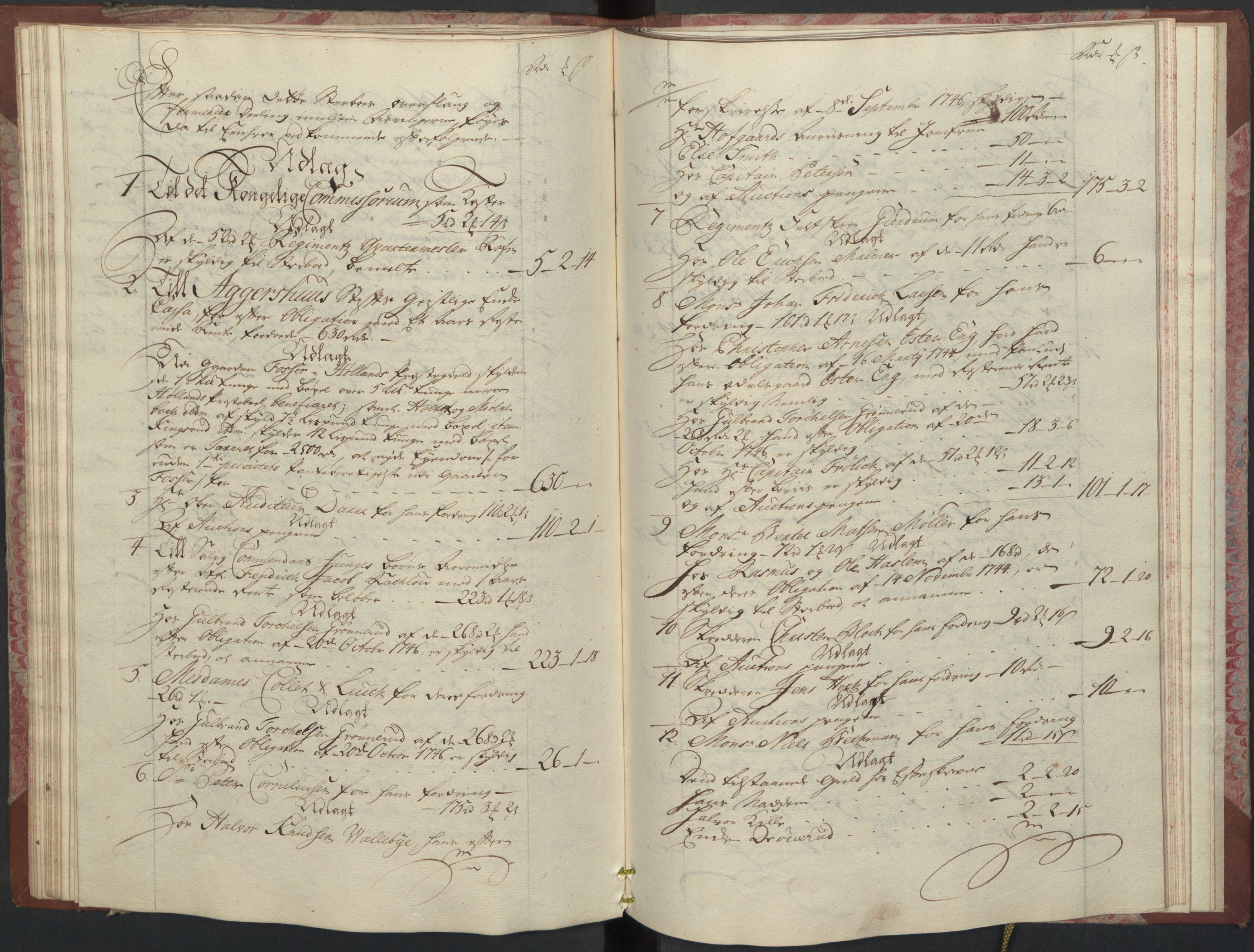 Forsvaret, Generalauditøren, AV/RA-RAFA-1772/F/Fj/Fja/L0020: --, 1746-1820, p. 31