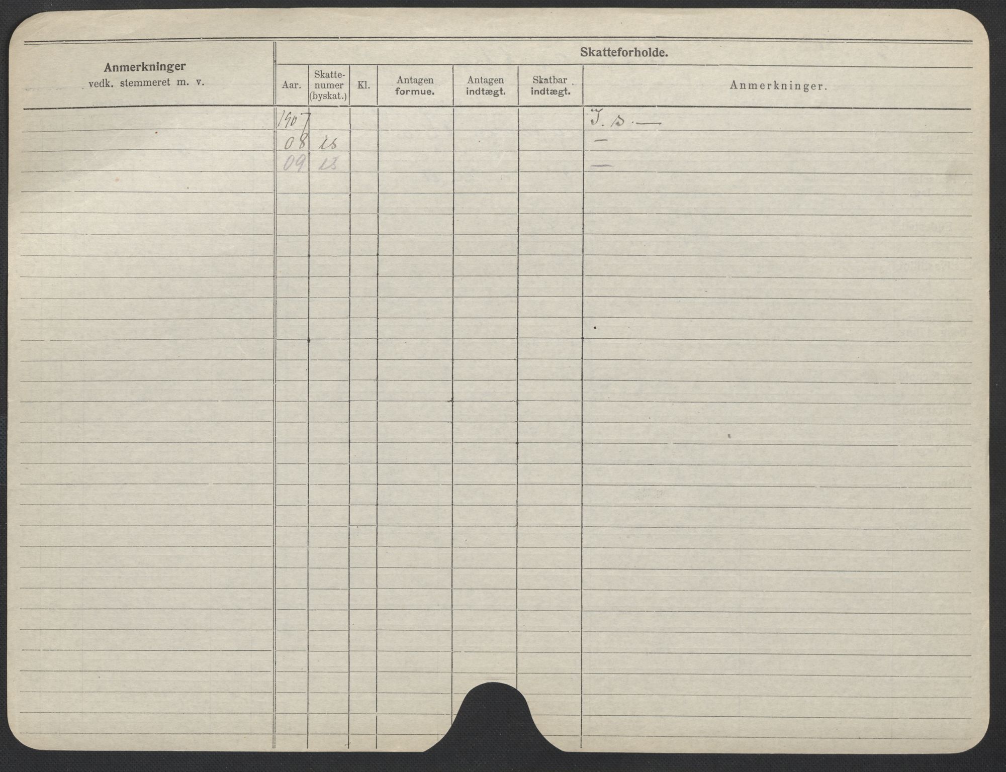 Oslo folkeregister, Registerkort, AV/SAO-A-11715/F/Fa/Fac/L0013: Kvinner, 1906-1914, p. 881b