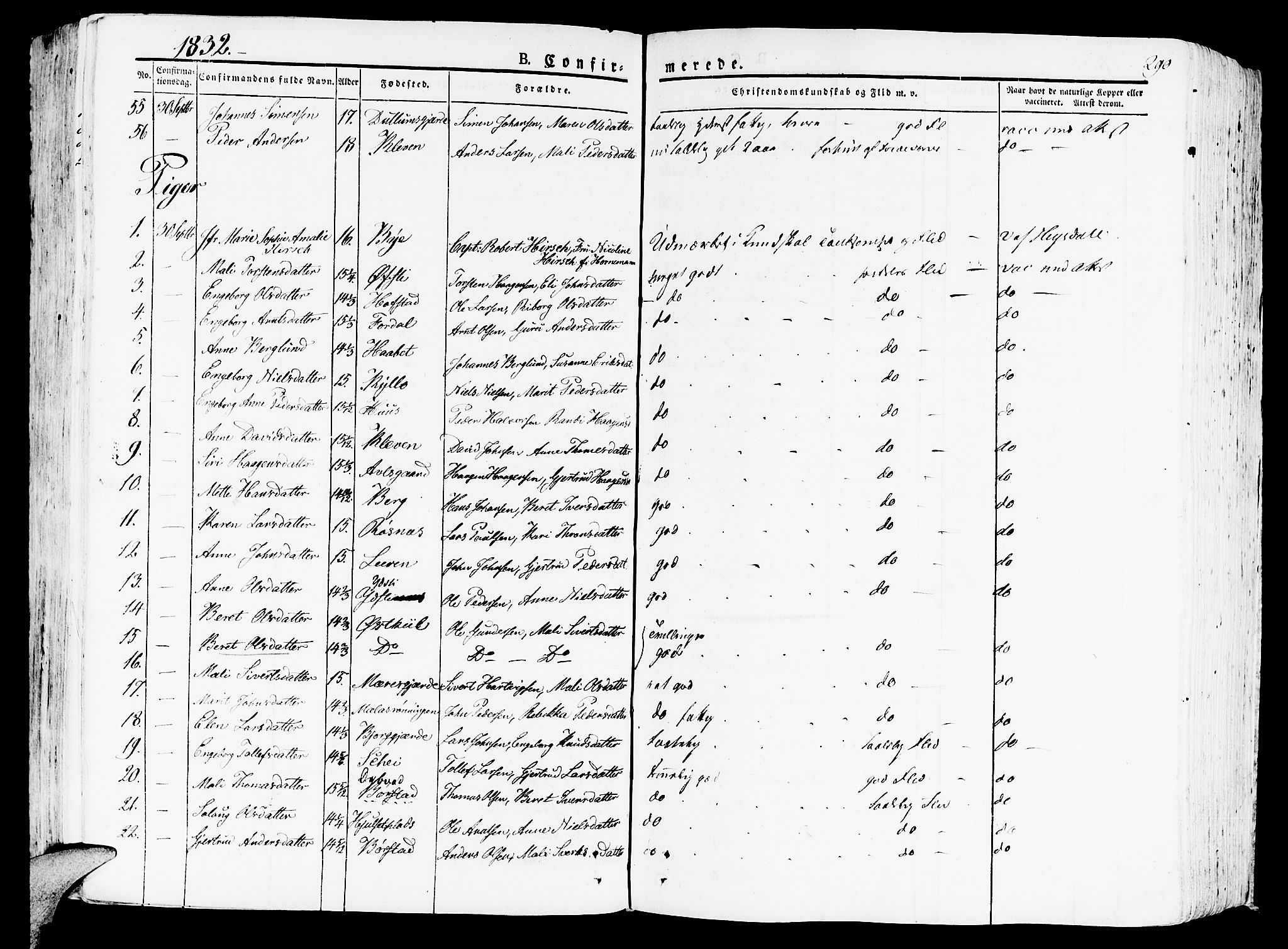 Ministerialprotokoller, klokkerbøker og fødselsregistre - Nord-Trøndelag, AV/SAT-A-1458/709/L0070: Parish register (official) no. 709A10, 1820-1832, p. 290