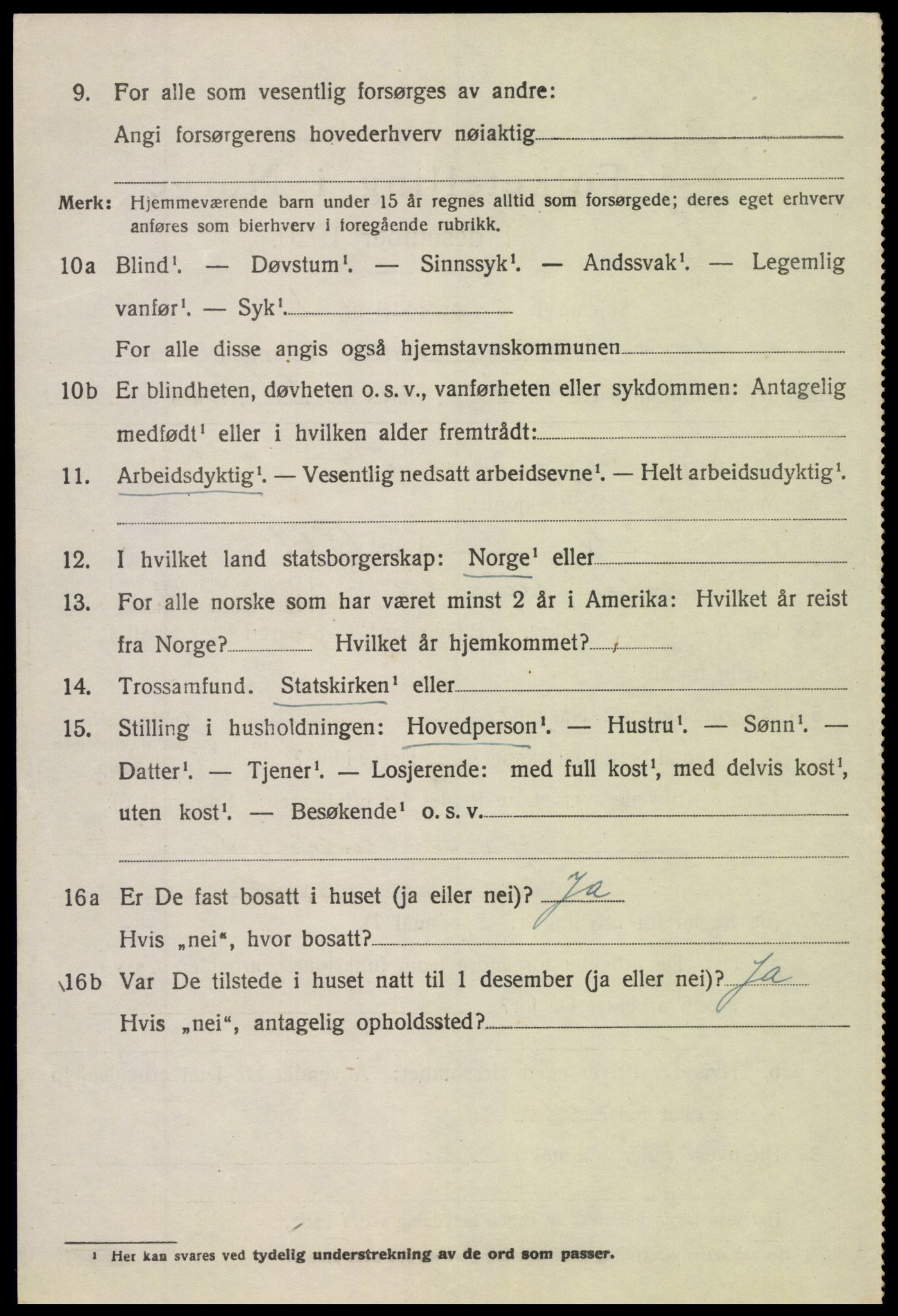 SAH, 1920 census for Sør-Aurdal, 1920, p. 8164