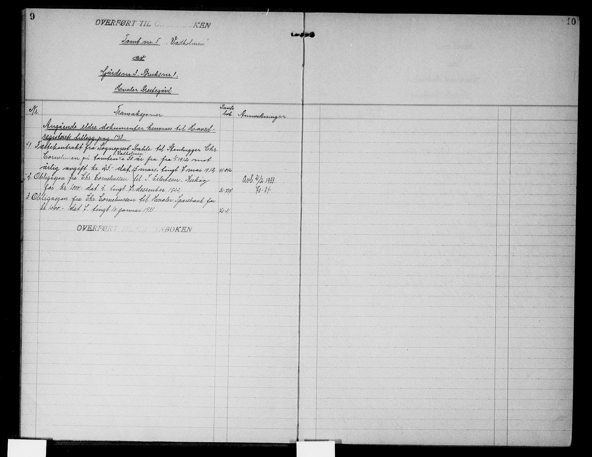 Onsøy sorenskriveri, SAO/A-10474/G/Gb/Gbc/L0005: Mortgage register no. III 5, 1929, p. 9-10