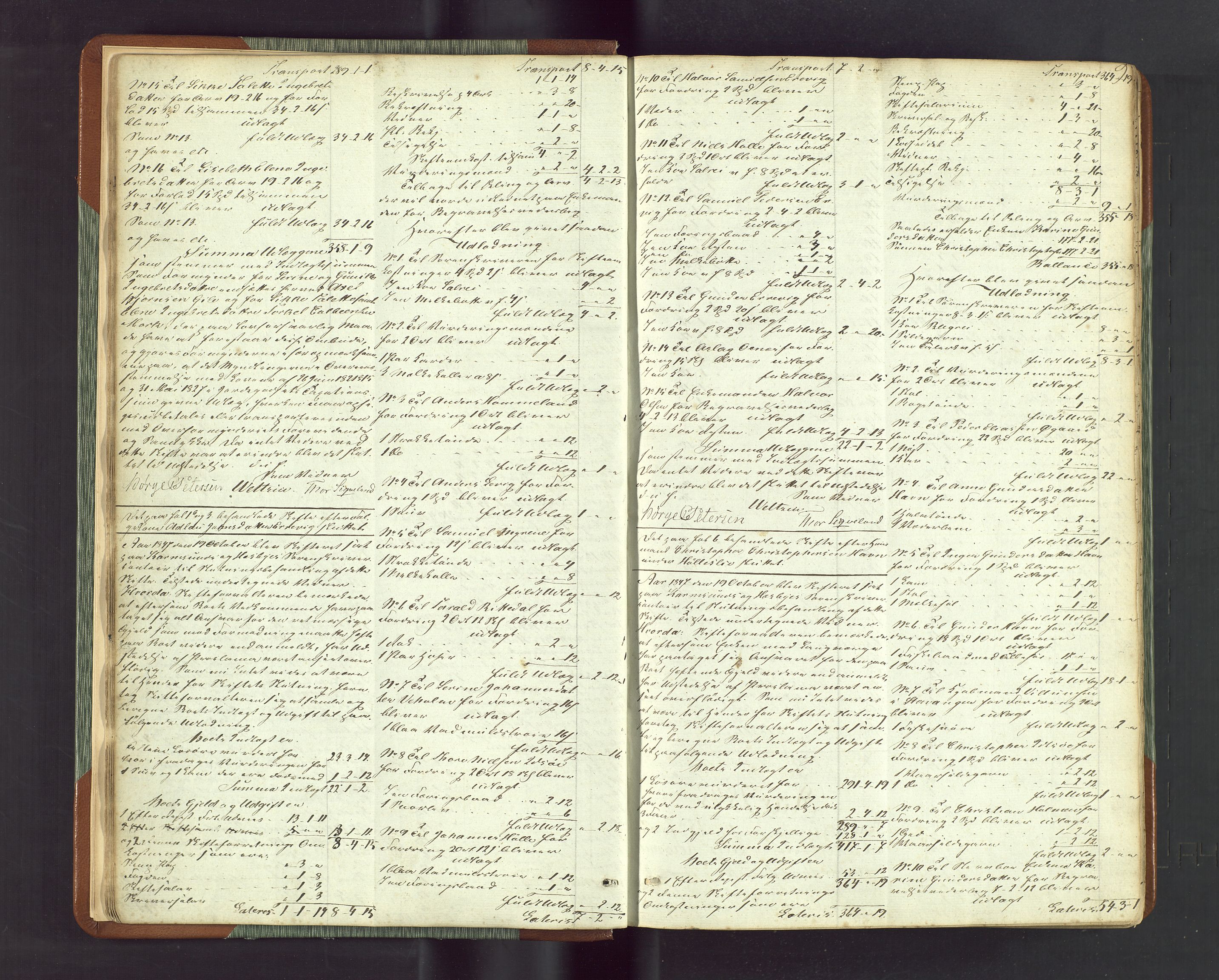 Ryfylke tingrett, AV/SAST-A-100055/001/IV/IVF/L0012a: Skifteforhandlingsprotokoll D1 Høle og Rennesøy, 1847-1880, p. 9