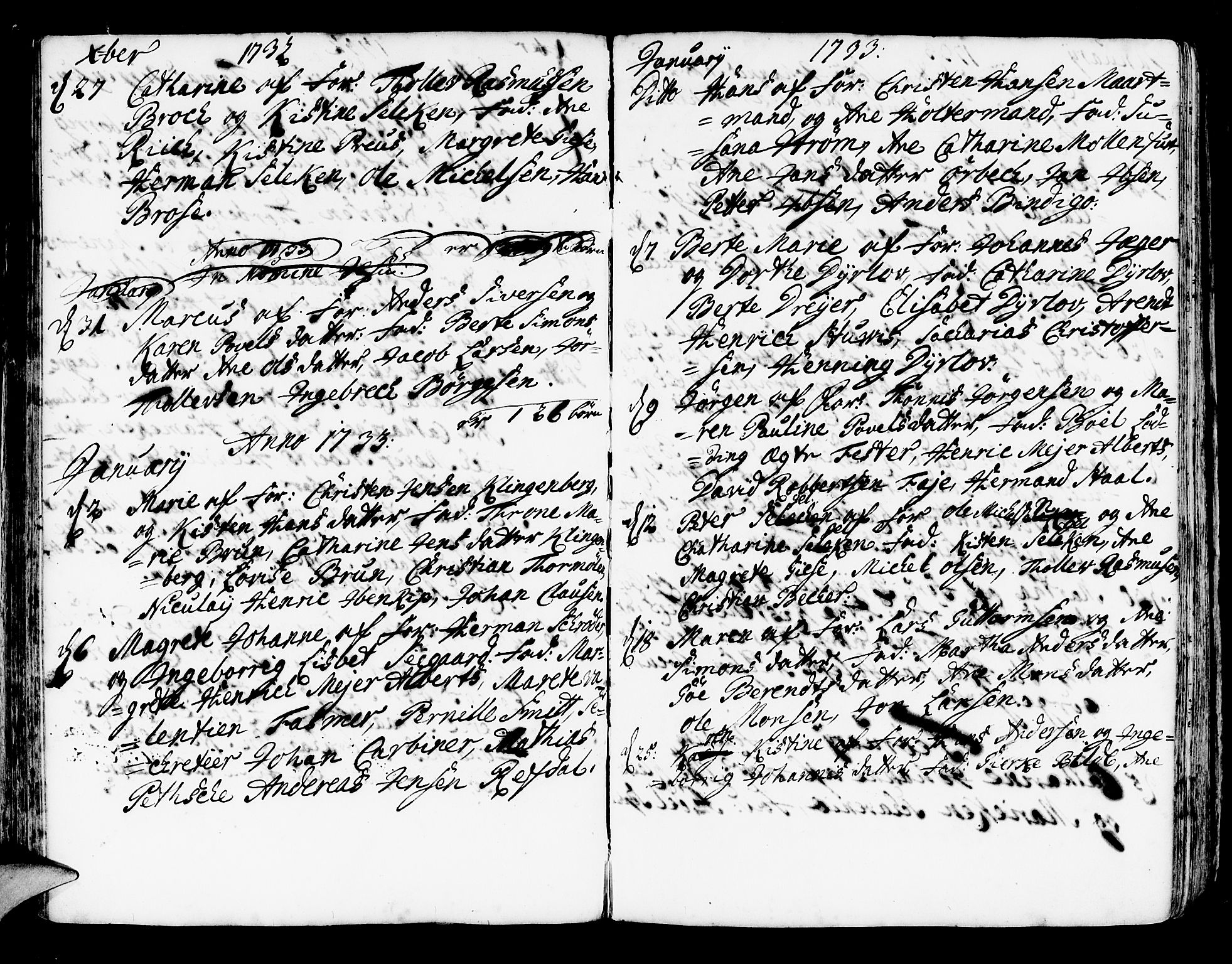 Korskirken sokneprestembete, SAB/A-76101/H/Haa/L0004: Parish register (official) no. A 4, 1720-1750, p. 119