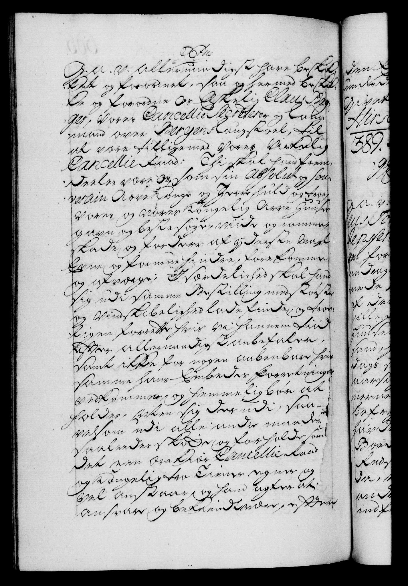 Danske Kanselli 1572-1799, AV/RA-EA-3023/F/Fc/Fca/Fcaa/L0033: Norske registre, 1743-1744, p. 606b