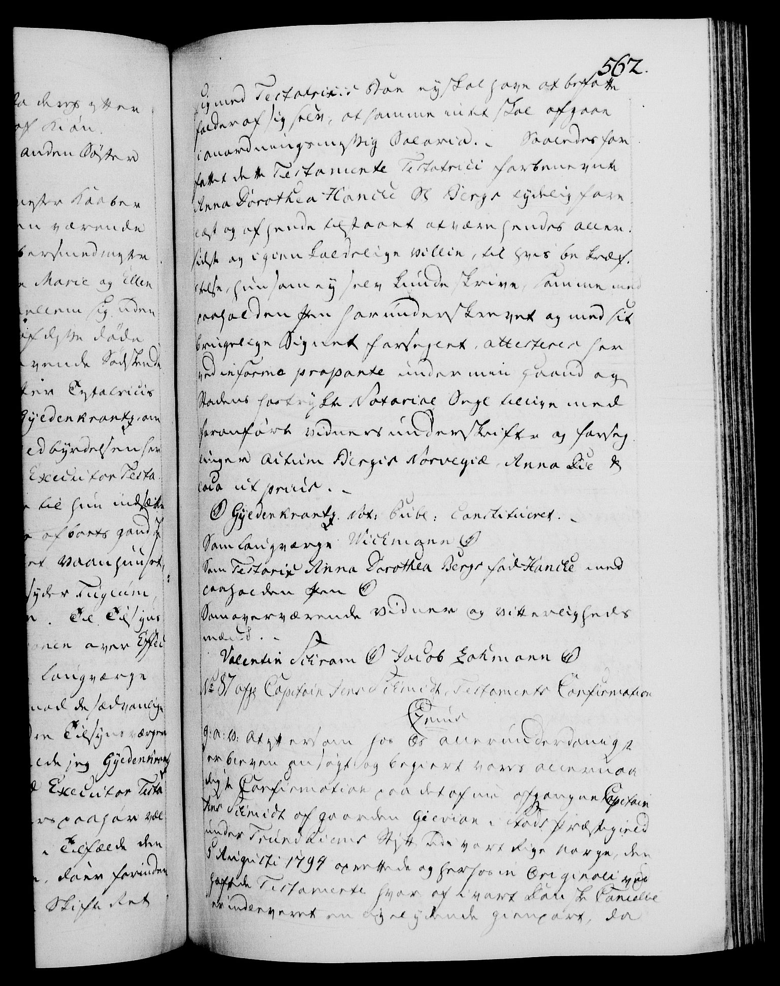 Danske Kanselli 1572-1799, RA/EA-3023/F/Fc/Fca/Fcaa/L0056: Norske registre, 1795-1796, p. 562a