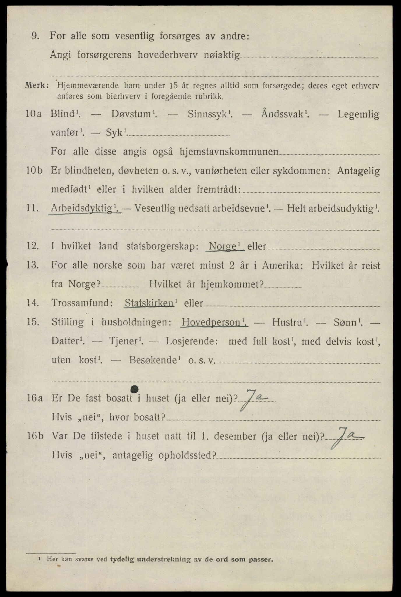 SAO, 1920 census for Spydeberg, 1920, p. 2808