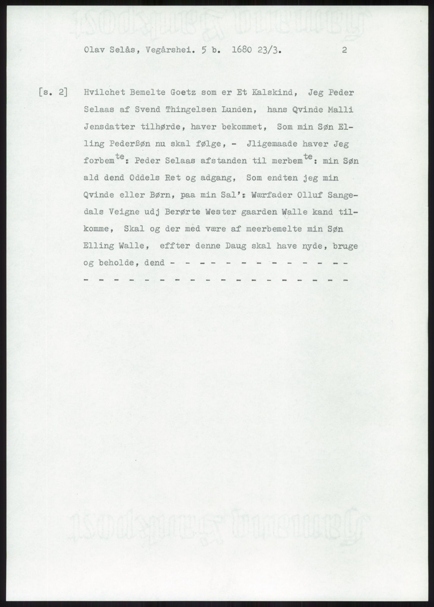 Samlinger til kildeutgivelse, Diplomavskriftsamlingen, AV/RA-EA-4053/H/Ha, p. 1966