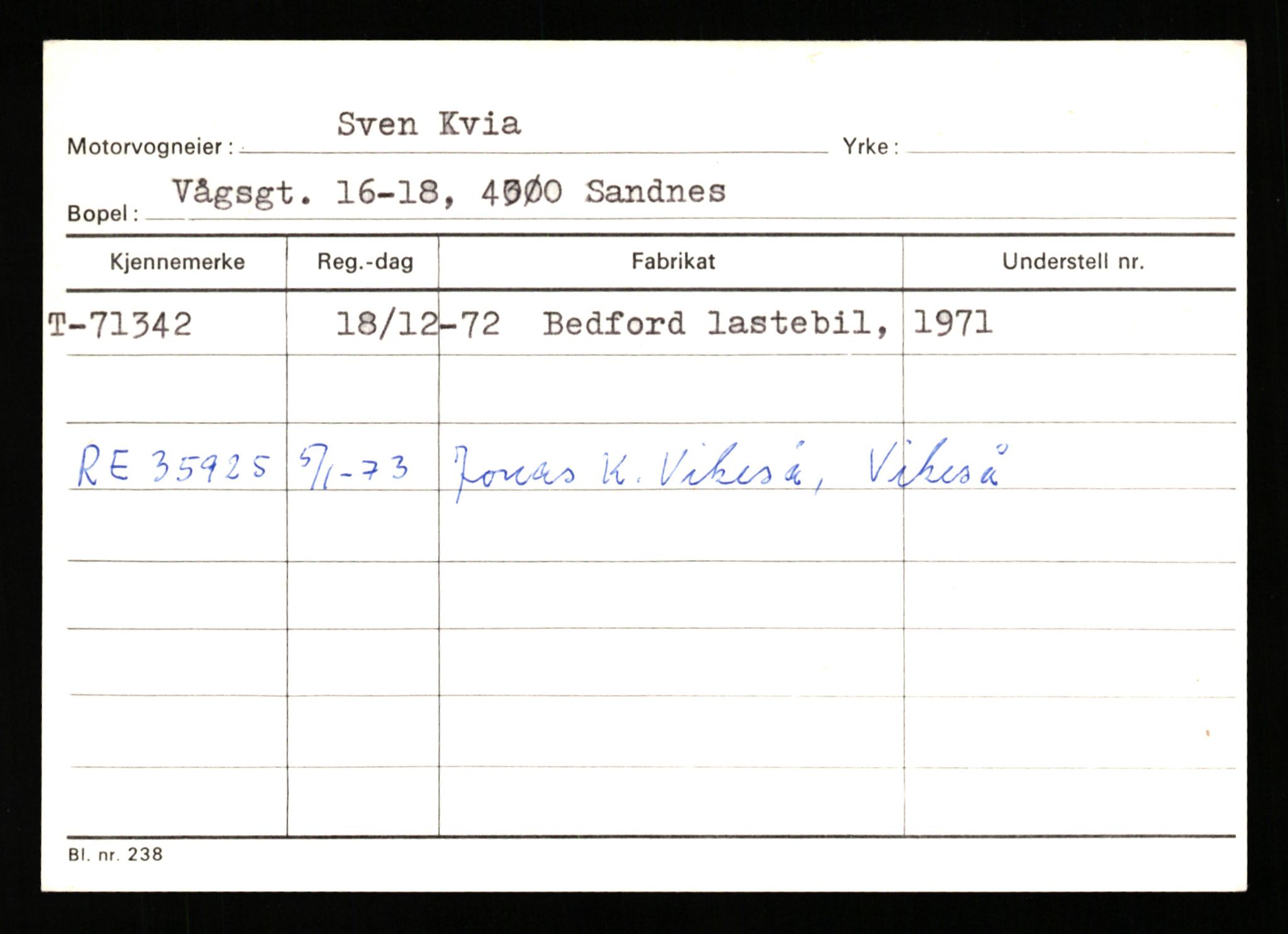 Stavanger trafikkstasjon, AV/SAST-A-101942/0/G/L0008: Registreringsnummer: 67519 - 84533, 1930-1971, p. 591