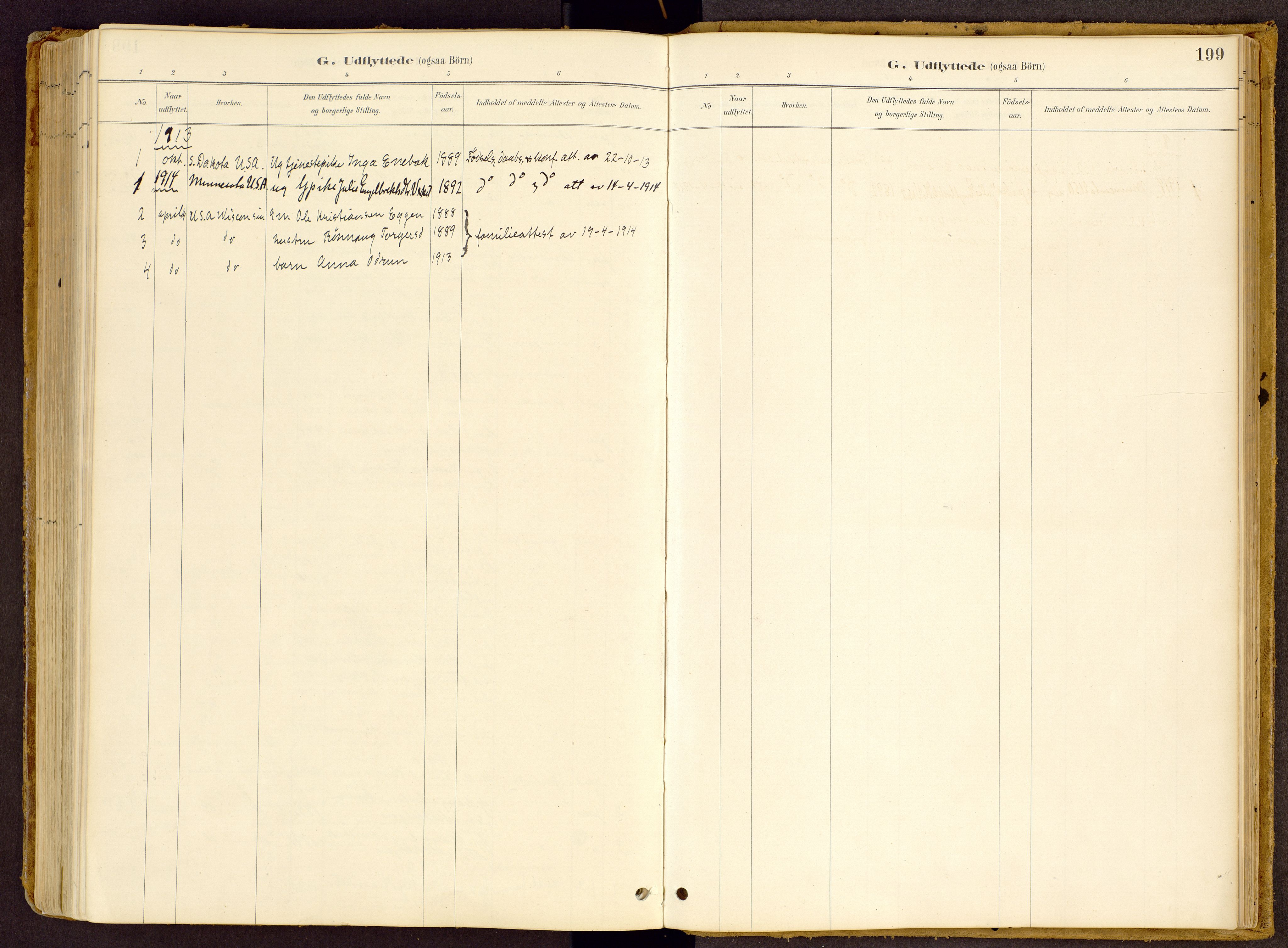 Vestre Gausdal prestekontor, SAH/PREST-094/H/Ha/Haa/L0002: Parish register (official) no. 2, 1887-1918, p. 199