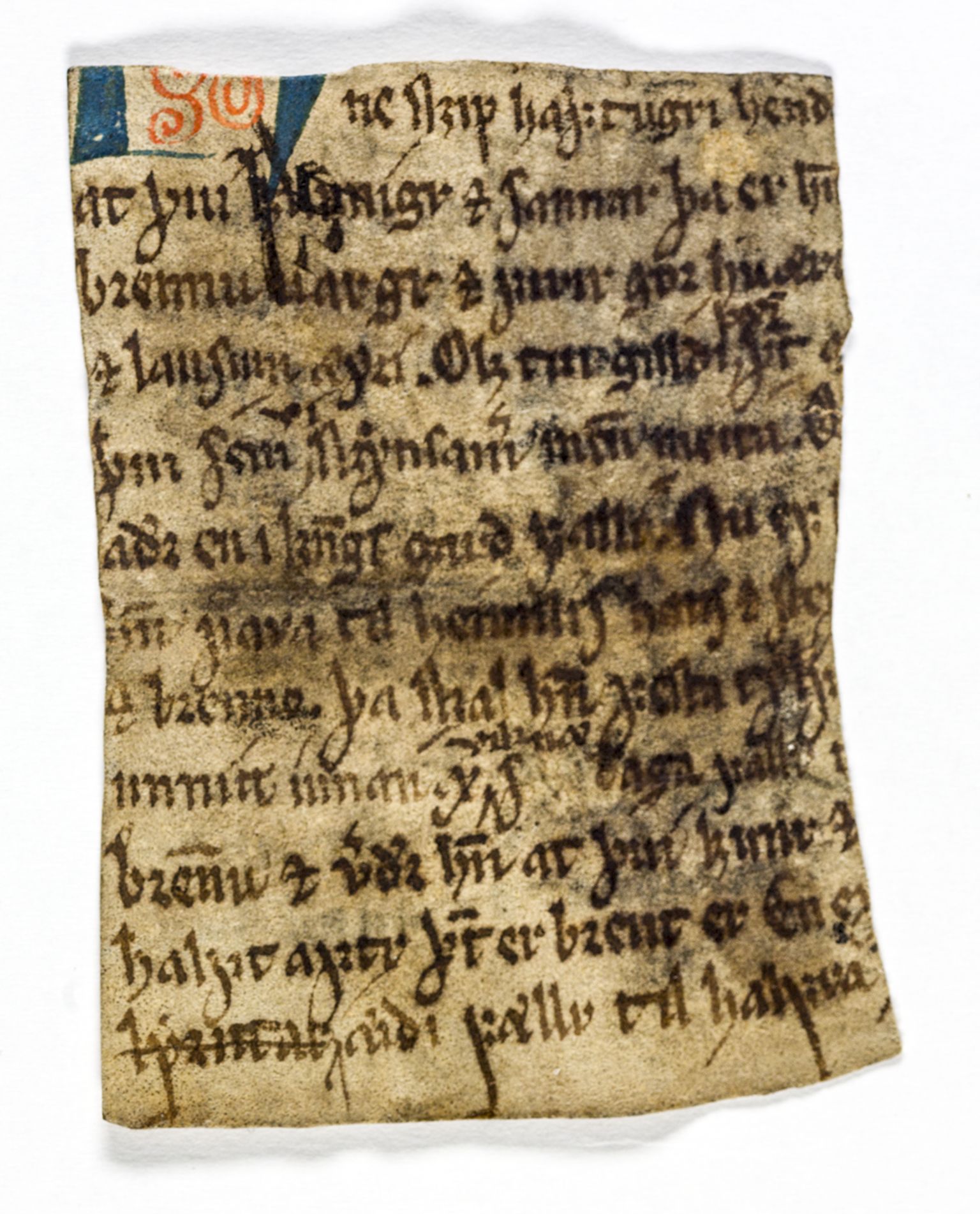 Riksarkivets diplomsamling, AV/RA-EA-5965/F26/L0003: Norrøne membranfragmenter bestand 11-30, 1100-1536, p. 11