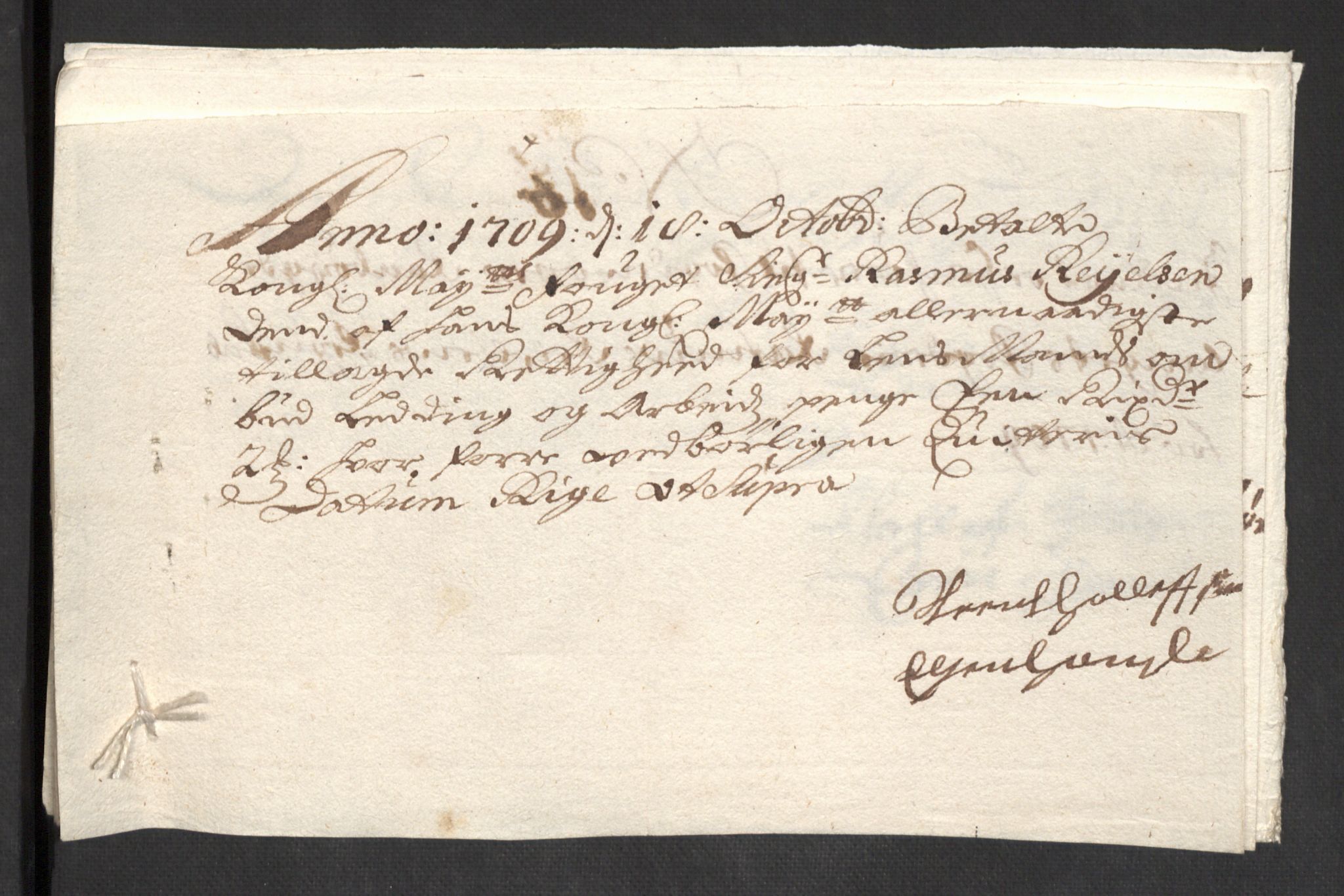 Rentekammeret inntil 1814, Reviderte regnskaper, Fogderegnskap, AV/RA-EA-4092/R40/L2449: Fogderegnskap Råbyggelag, 1709-1711, p. 56