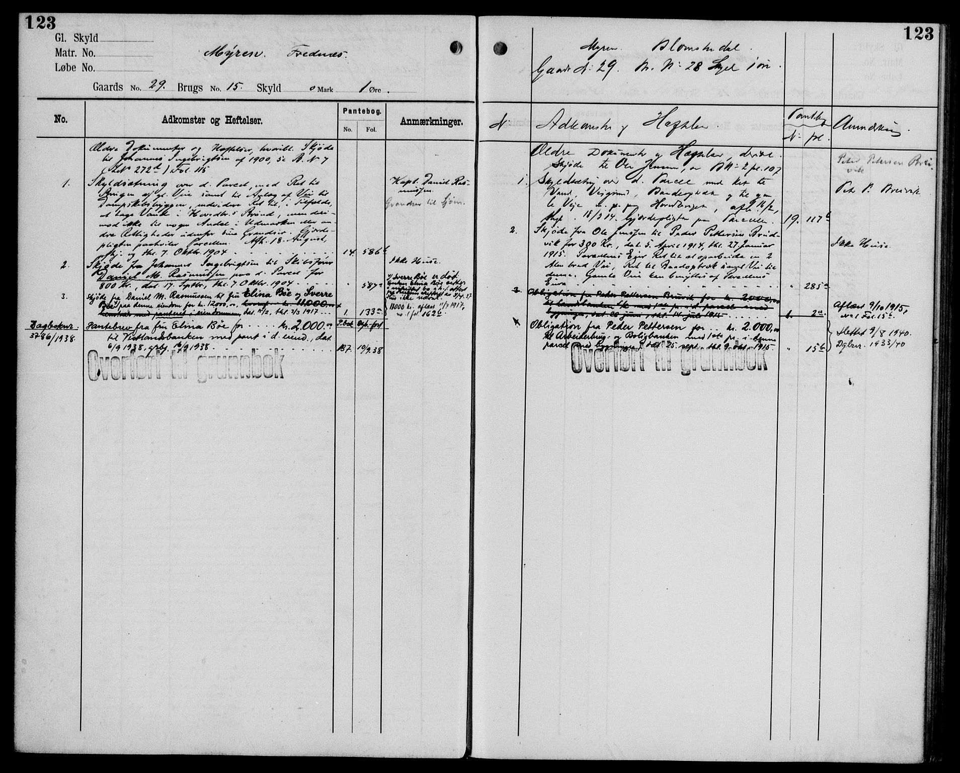 Midhordland sorenskriveri, AV/SAB-A-3001/1/G/Ga/Gab/L0106: Mortgage register no. II.A.b.106, p. 123