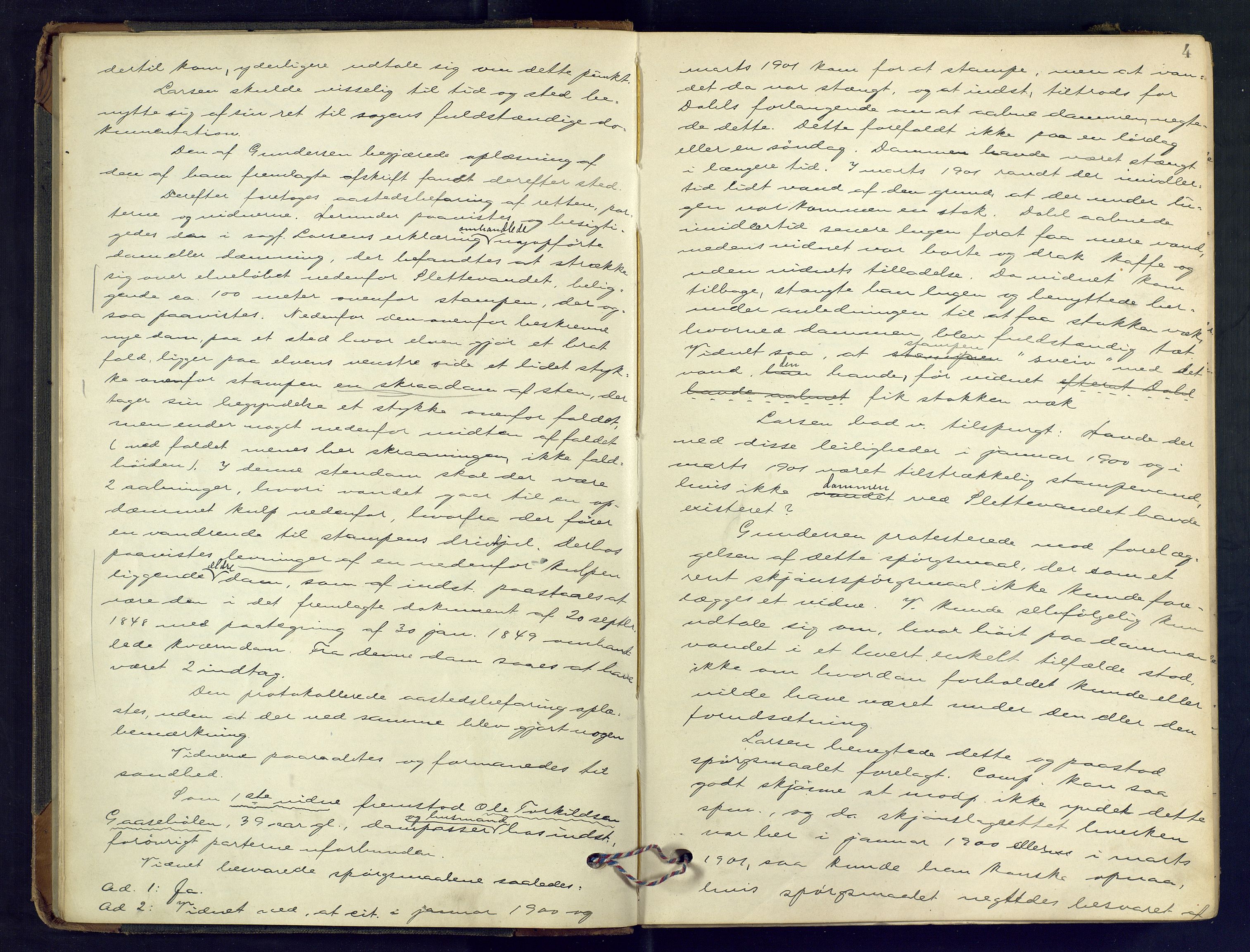 Gjerpen sorenskriveri, AV/SAKO-A-216/F/Fb/L0017: Ekstrarettsprotokoll, 1901-1903, p. 4