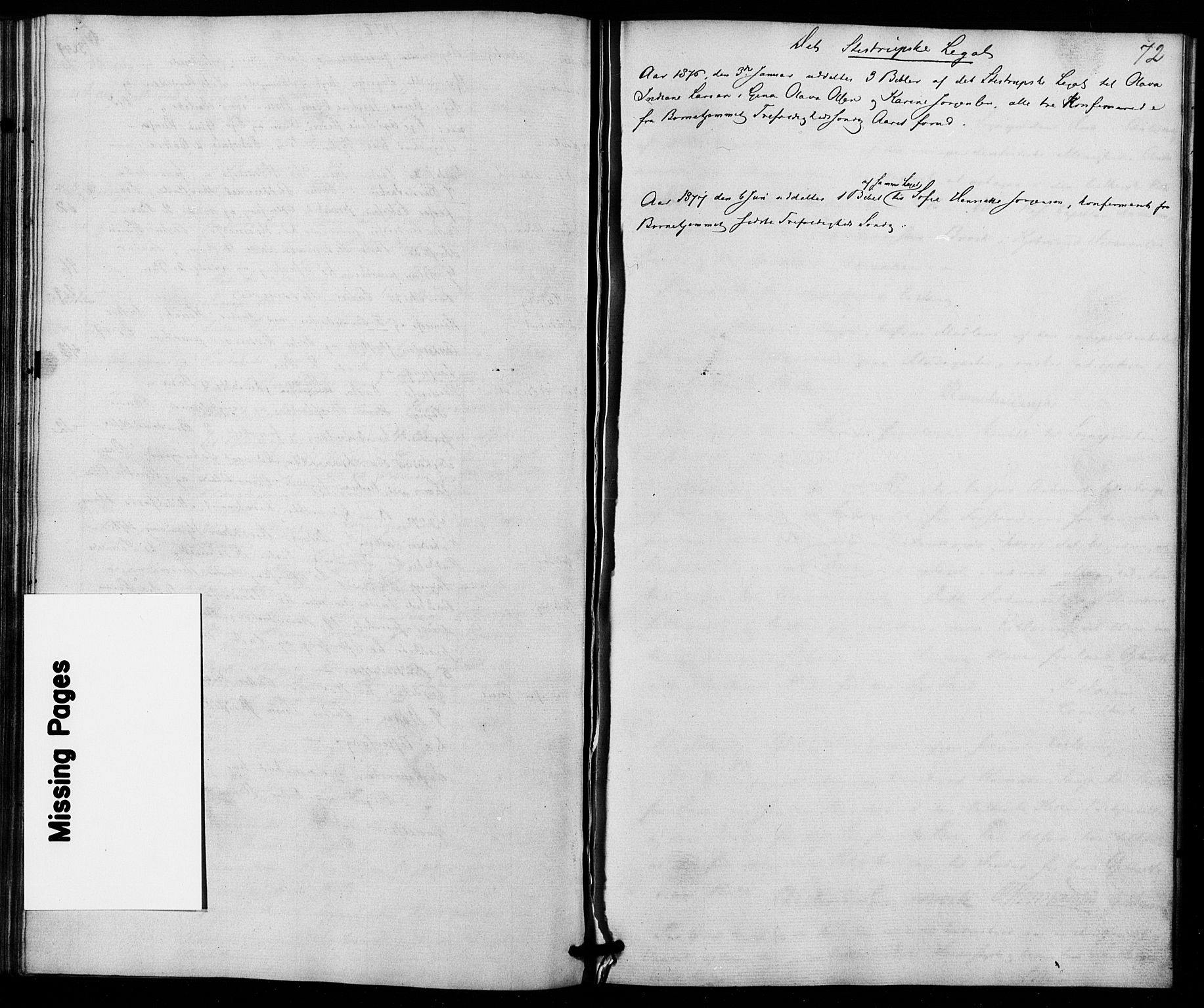 Trefoldighet prestekontor Kirkebøker, AV/SAO-A-10882/I/Ia/L0001: Diary records no. 1, 1858-1877, p. 72