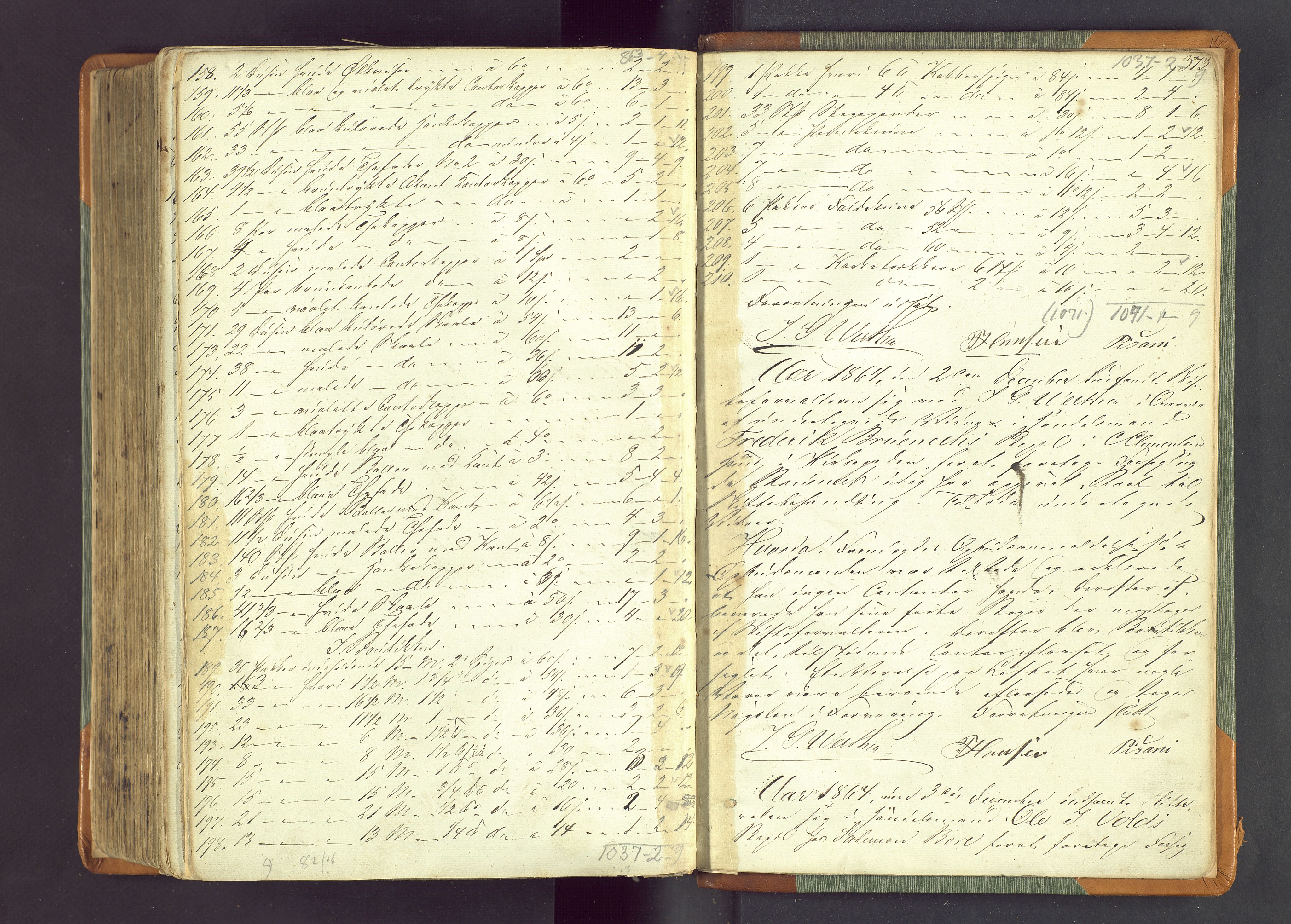 Stavanger byfogd, AV/SAST-A-101408/001/5/50/503BA/L0002: Registreringsprotokoll, 1846-1864, p. 373