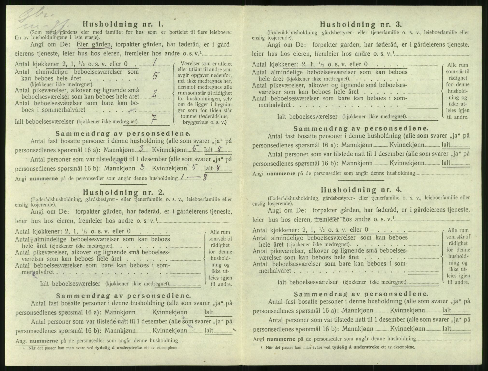 SAT, 1920 census for Hjørundfjord, 1920, p. 278