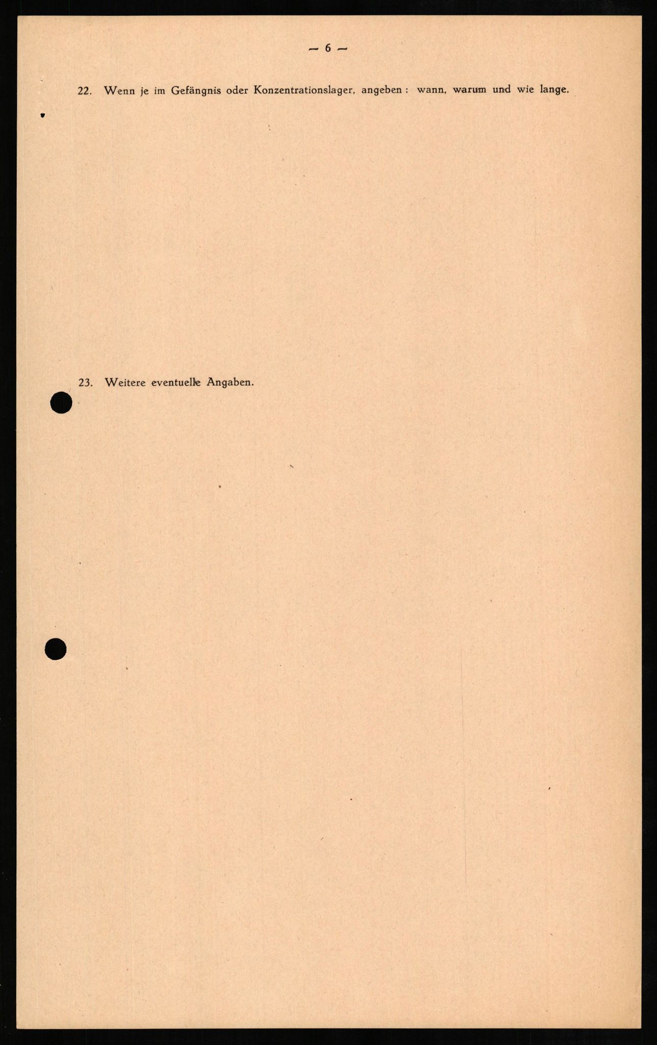 Forsvaret, Forsvarets overkommando II, AV/RA-RAFA-3915/D/Db/L0010: CI Questionaires. Tyske okkupasjonsstyrker i Norge. Tyskere., 1945-1946, p. 610