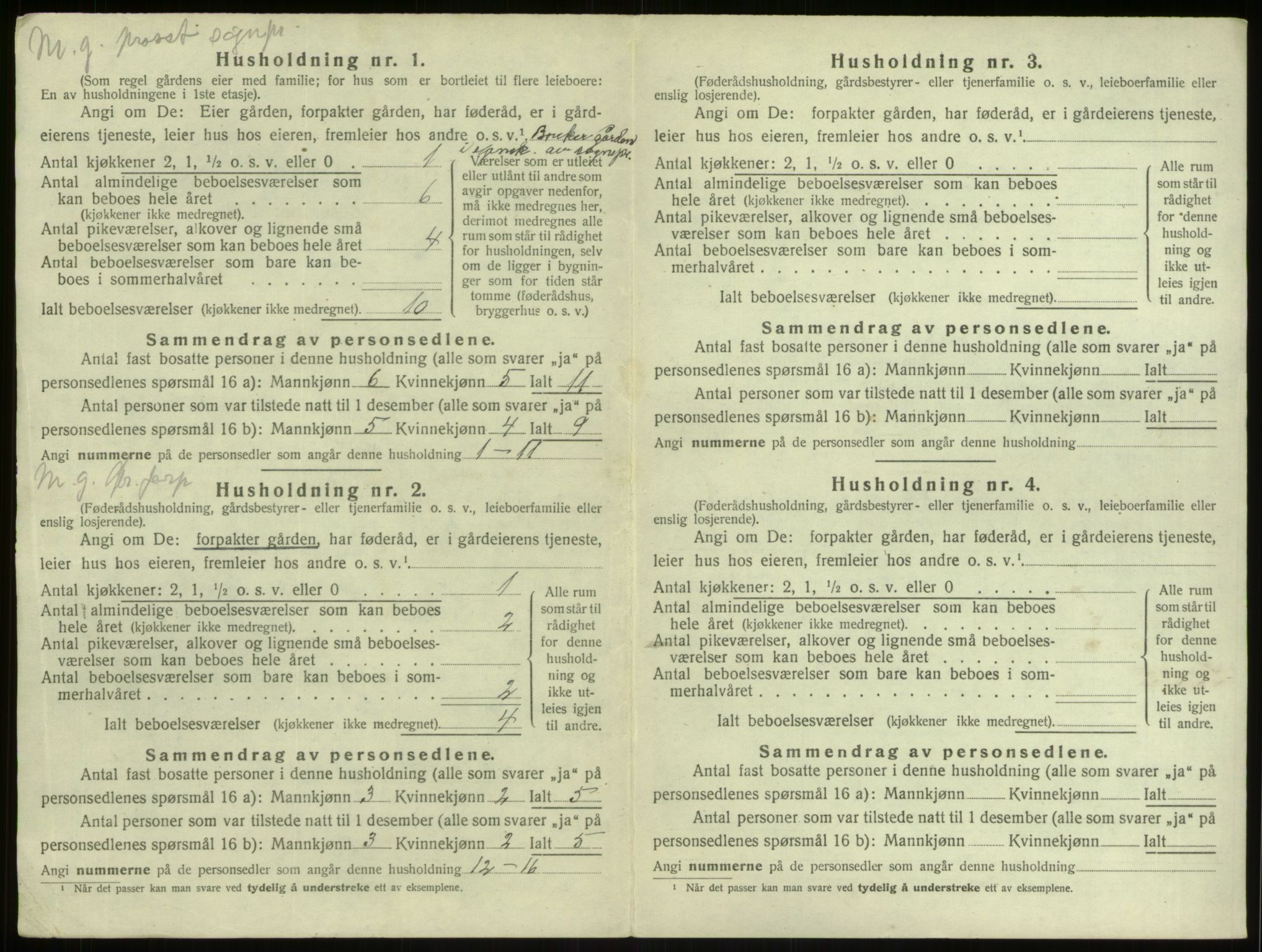 SAB, 1920 census for Manger, 1920, p. 861