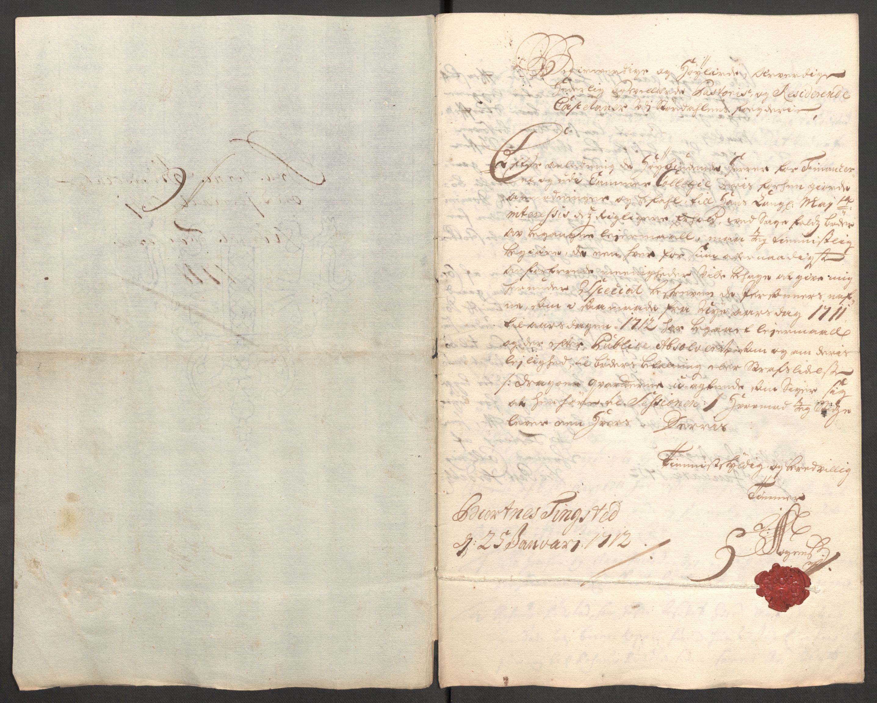 Rentekammeret inntil 1814, Reviderte regnskaper, Fogderegnskap, AV/RA-EA-4092/R62/L4201: Fogderegnskap Stjørdal og Verdal, 1711, p. 195