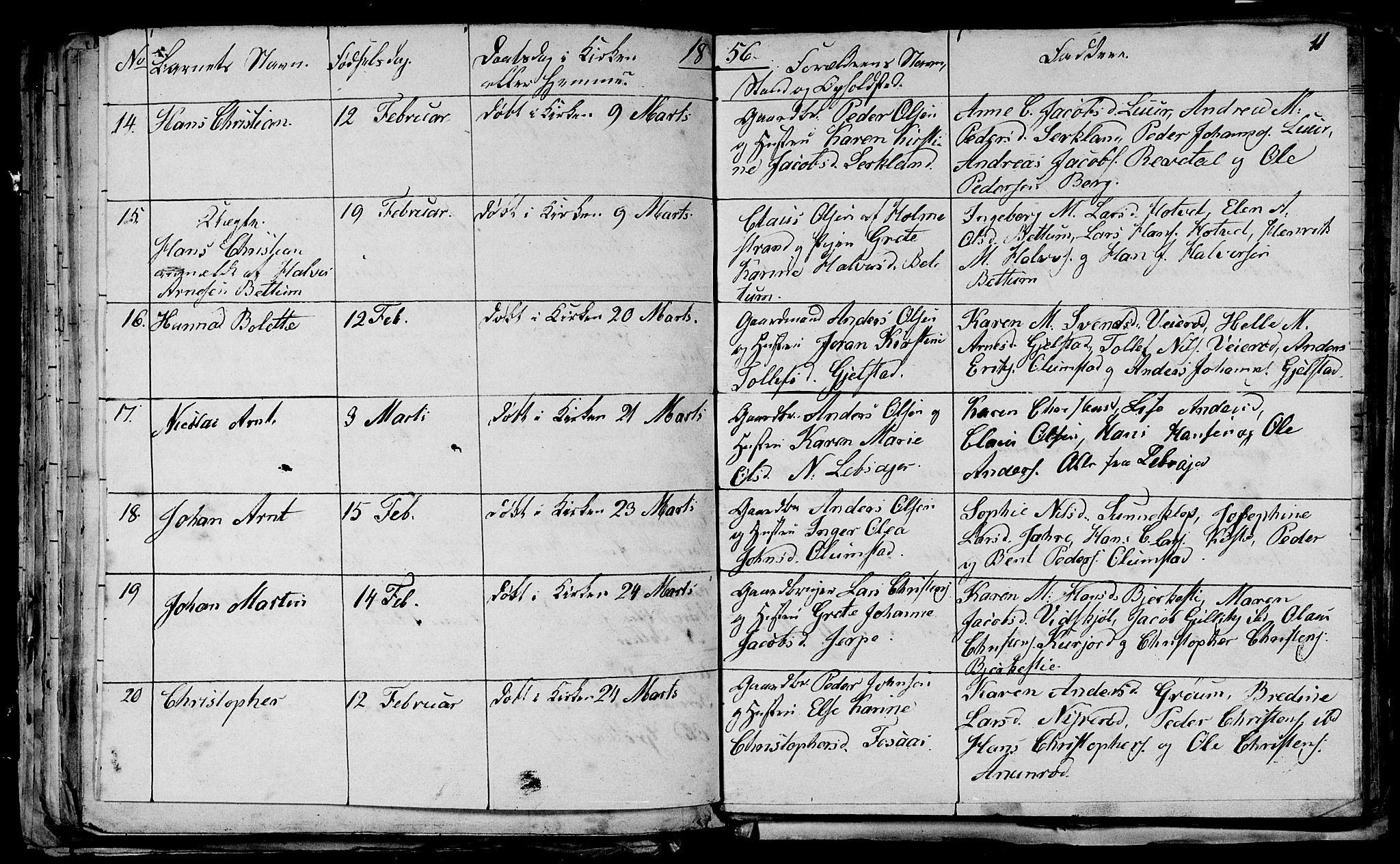 Våle kirkebøker, AV/SAKO-A-334/G/Ga/L0002: Parish register (copy) no. I 2, 1851-1863, p. 10-11