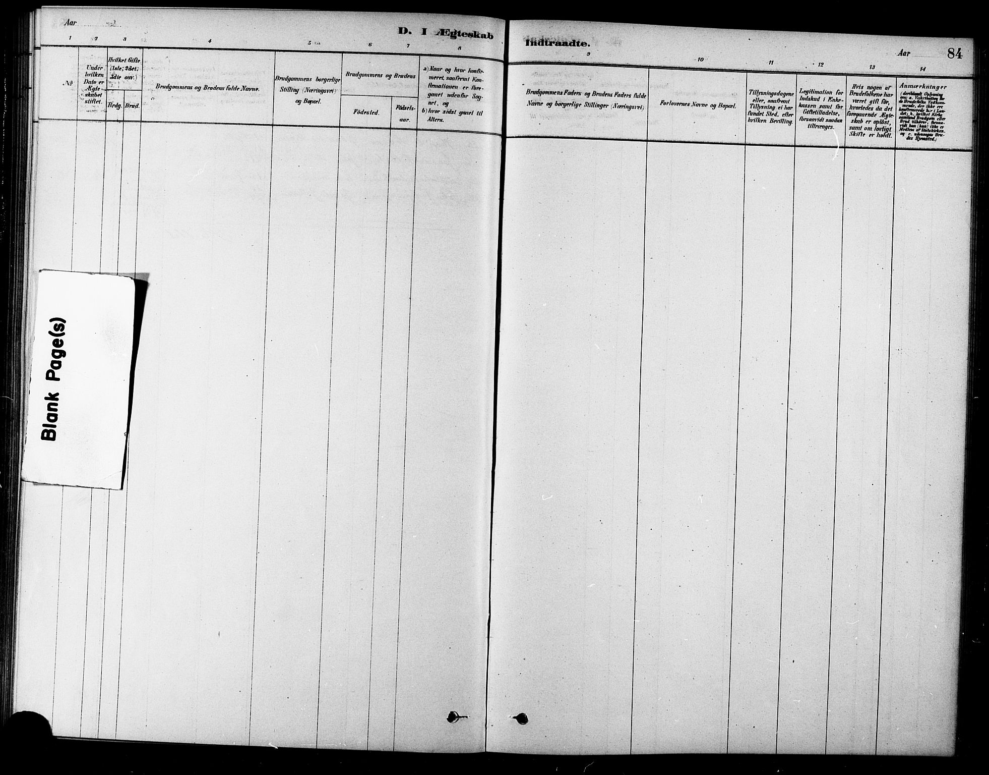 Ministerialprotokoller, klokkerbøker og fødselsregistre - Sør-Trøndelag, AV/SAT-A-1456/685/L0972: Parish register (official) no. 685A09, 1879-1890, p. 84