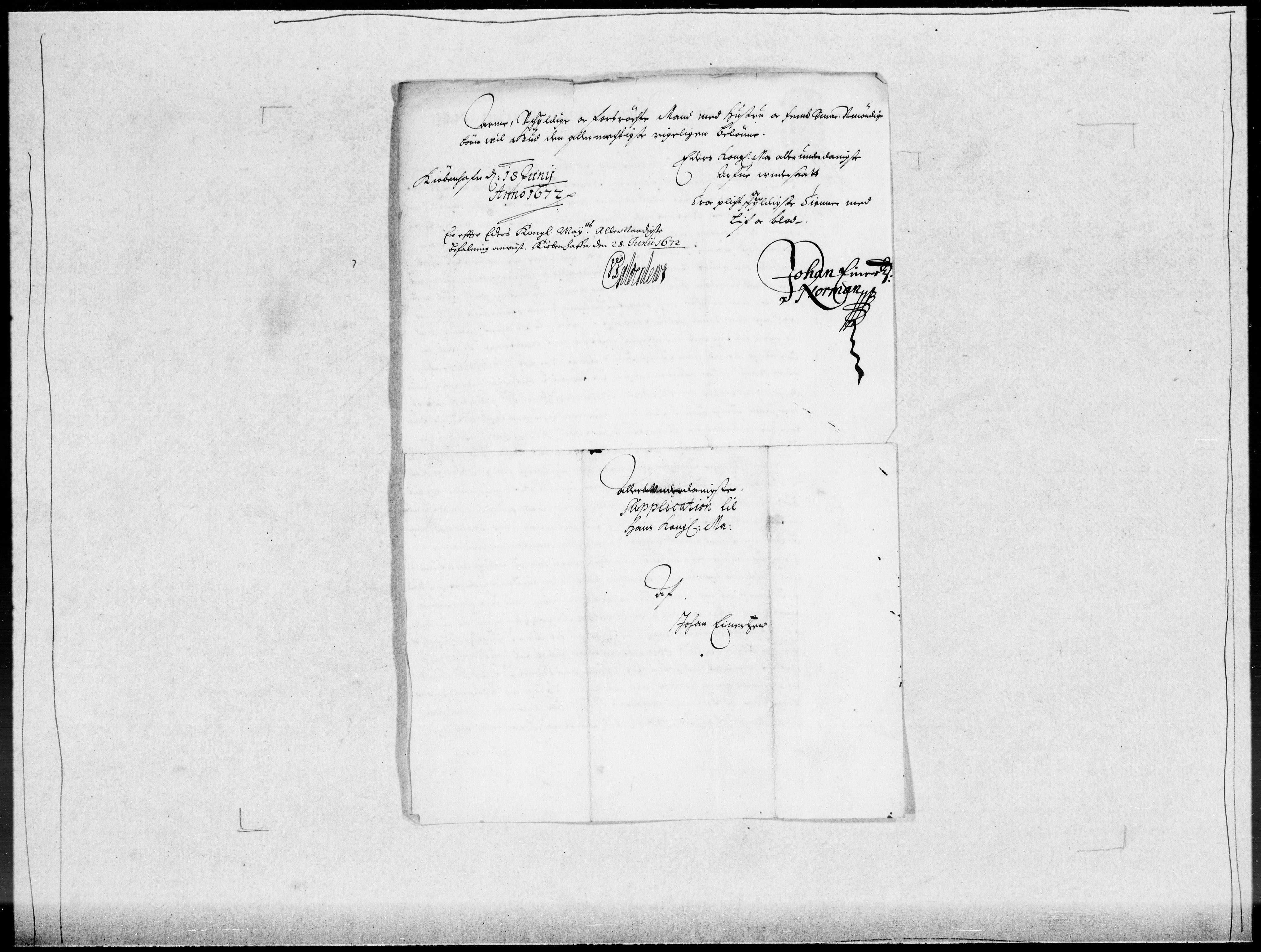 Danske Kanselli 1572-1799, AV/RA-EA-3023/F/Fc/Fcc/Fcca/L0031: Norske innlegg 1572-1799, 1671-1673, p. 206