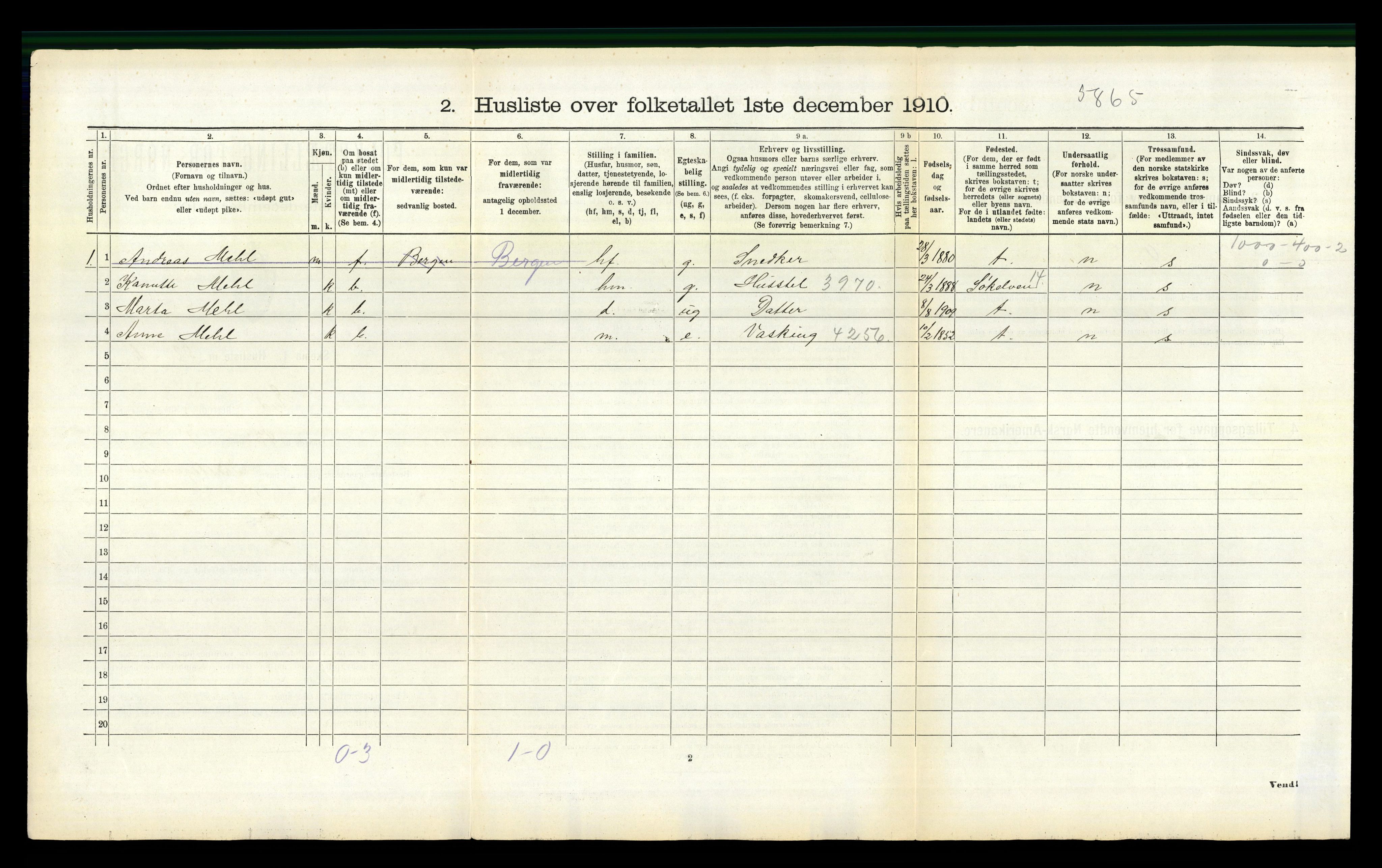 RA, 1910 census for Eid, 1910, p. 776