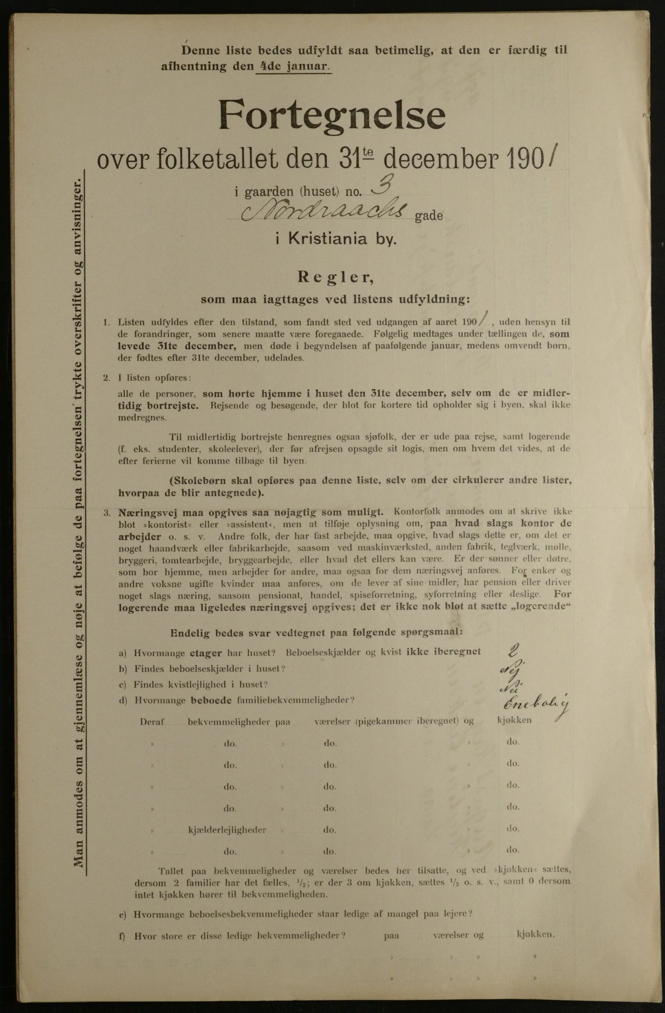 OBA, Municipal Census 1901 for Kristiania, 1901, p. 11247