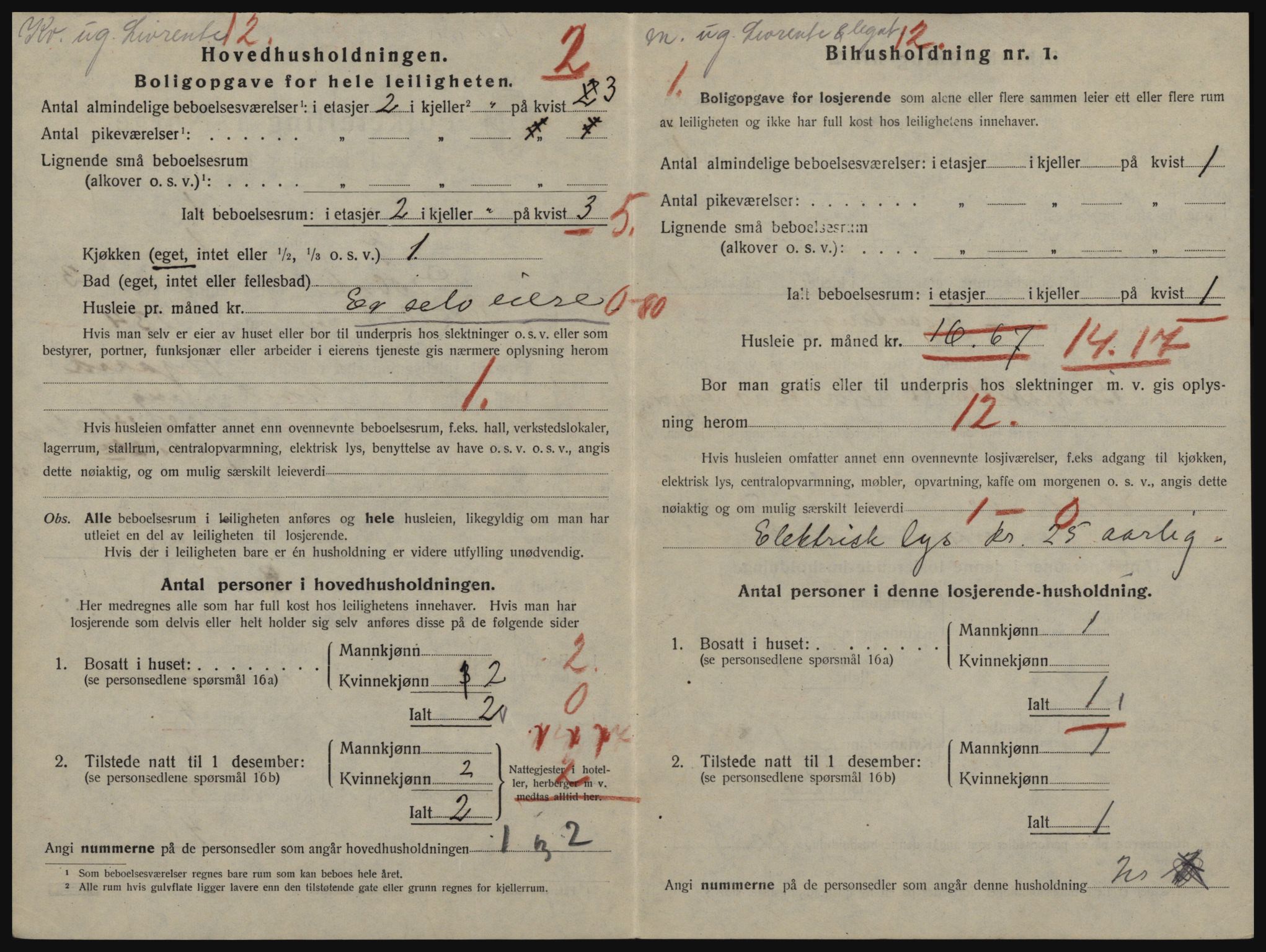 SAO, 1920 census for Drøbak, 1920, p. 1116