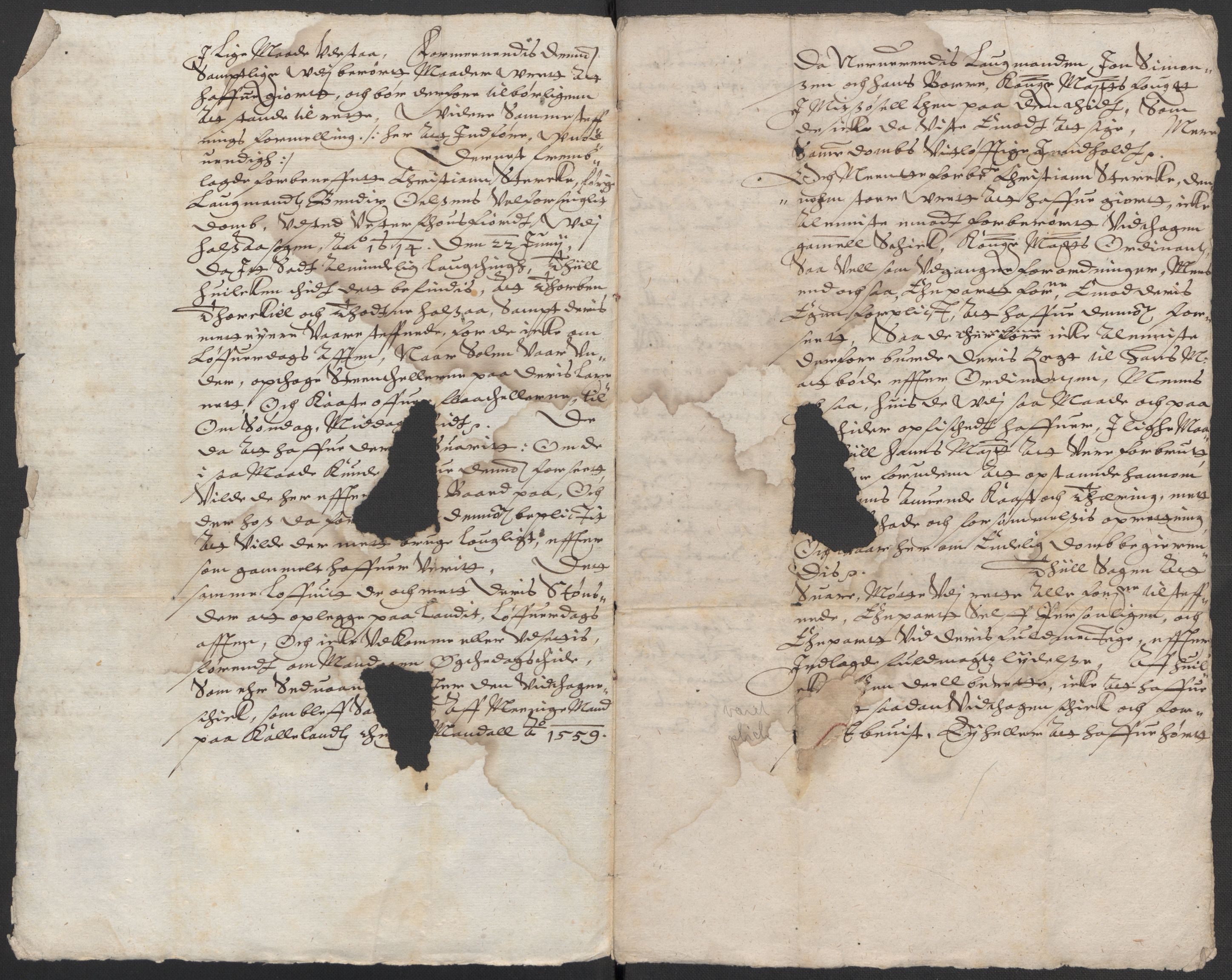 Riksarkivets diplomsamling, AV/RA-EA-5965/F15/L0036: Prestearkiv - Vest-Agder, 1600-1774, p. 6