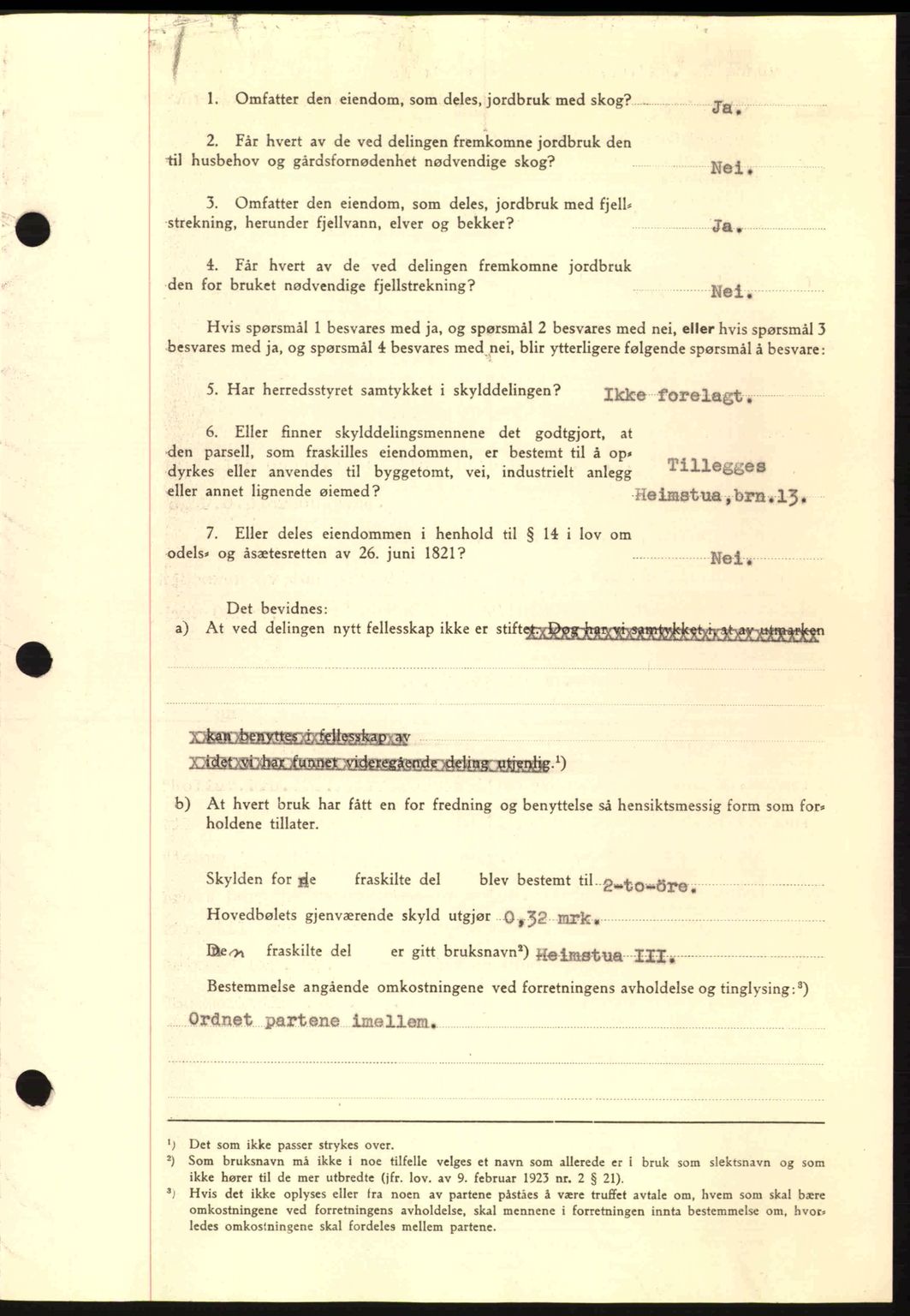 Nordmøre sorenskriveri, AV/SAT-A-4132/1/2/2Ca: Mortgage book no. A91, 1941-1942, Diary no: : 1954/1941